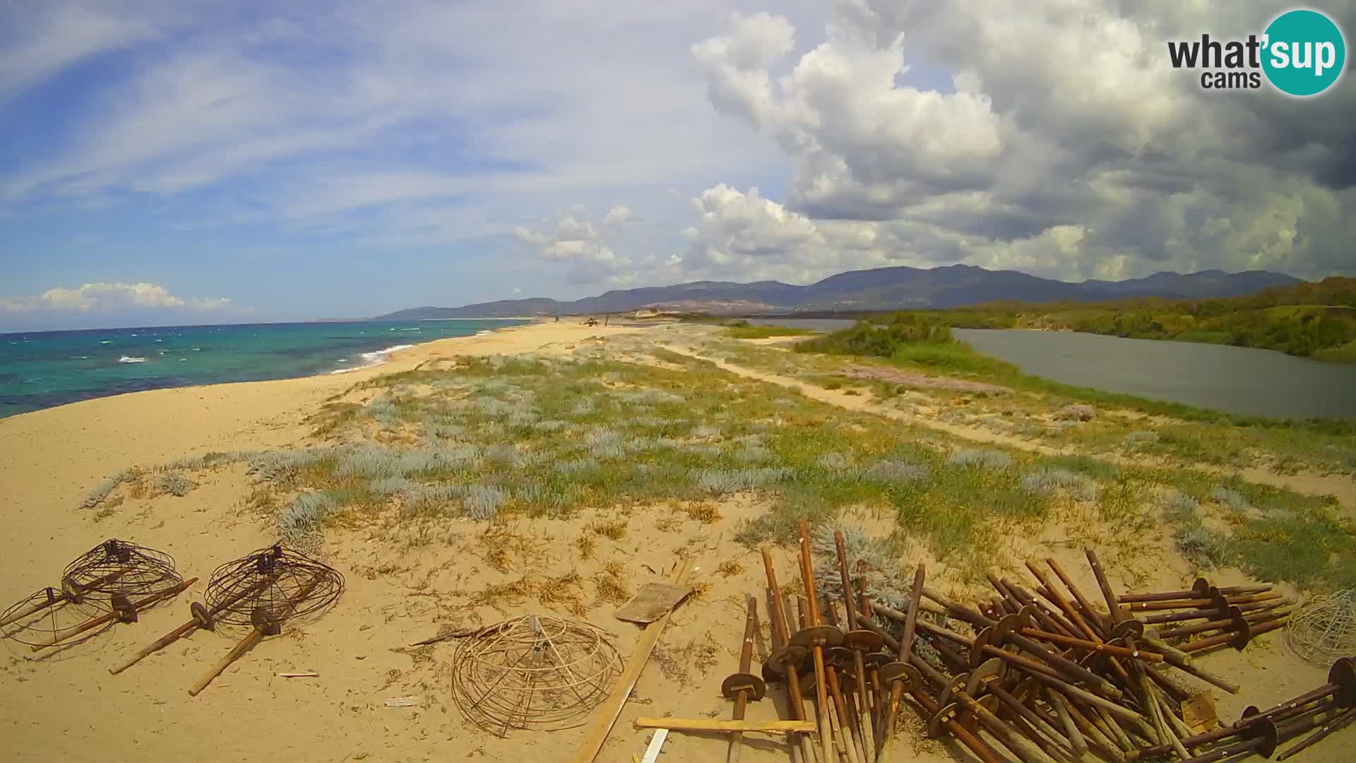 Valledoria Live webcam – San Pietro beach – Sardinia – Italy