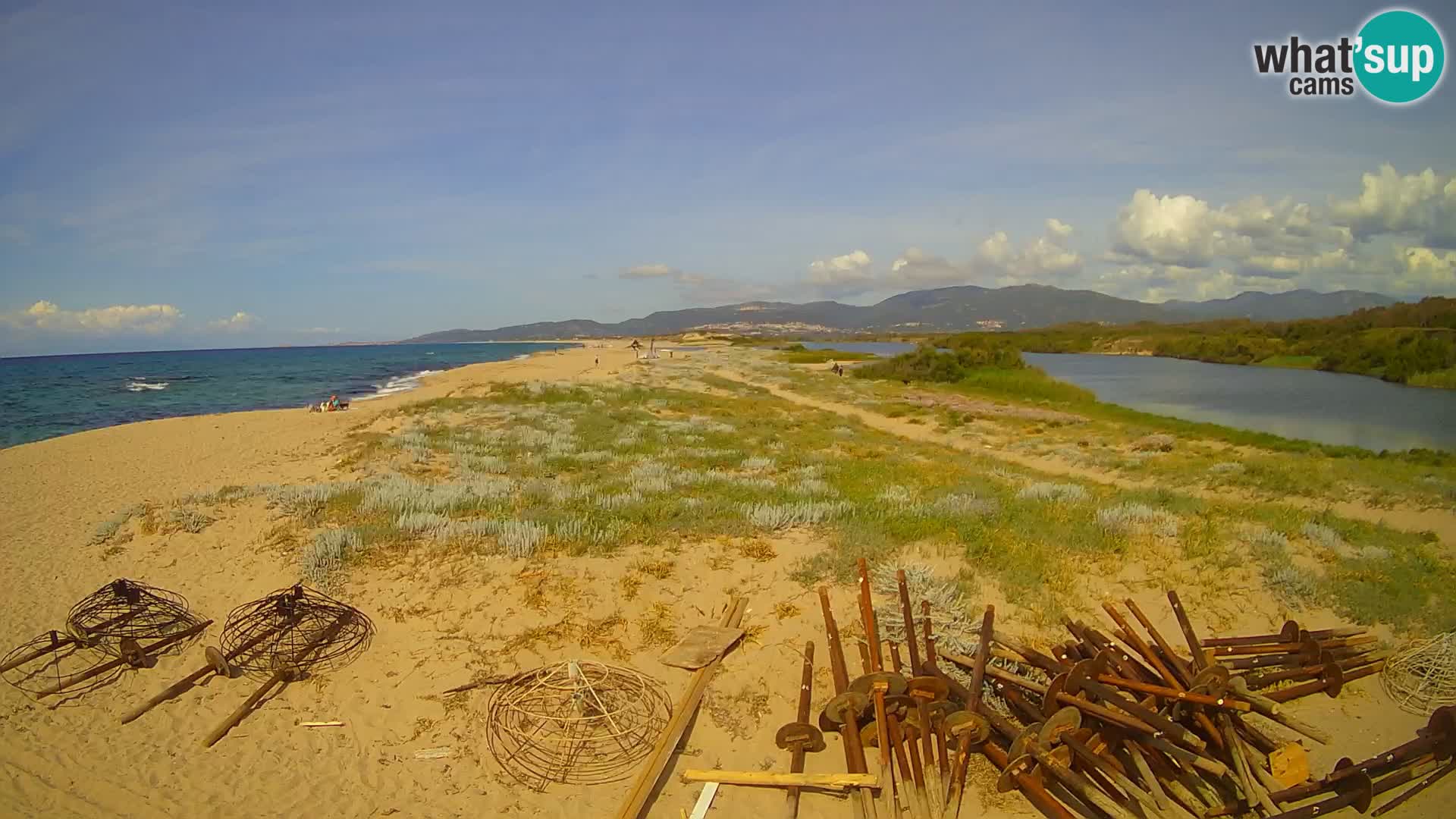 Valledoria Live-Webcam – Strand San Pietro – Sardinien – Italien
