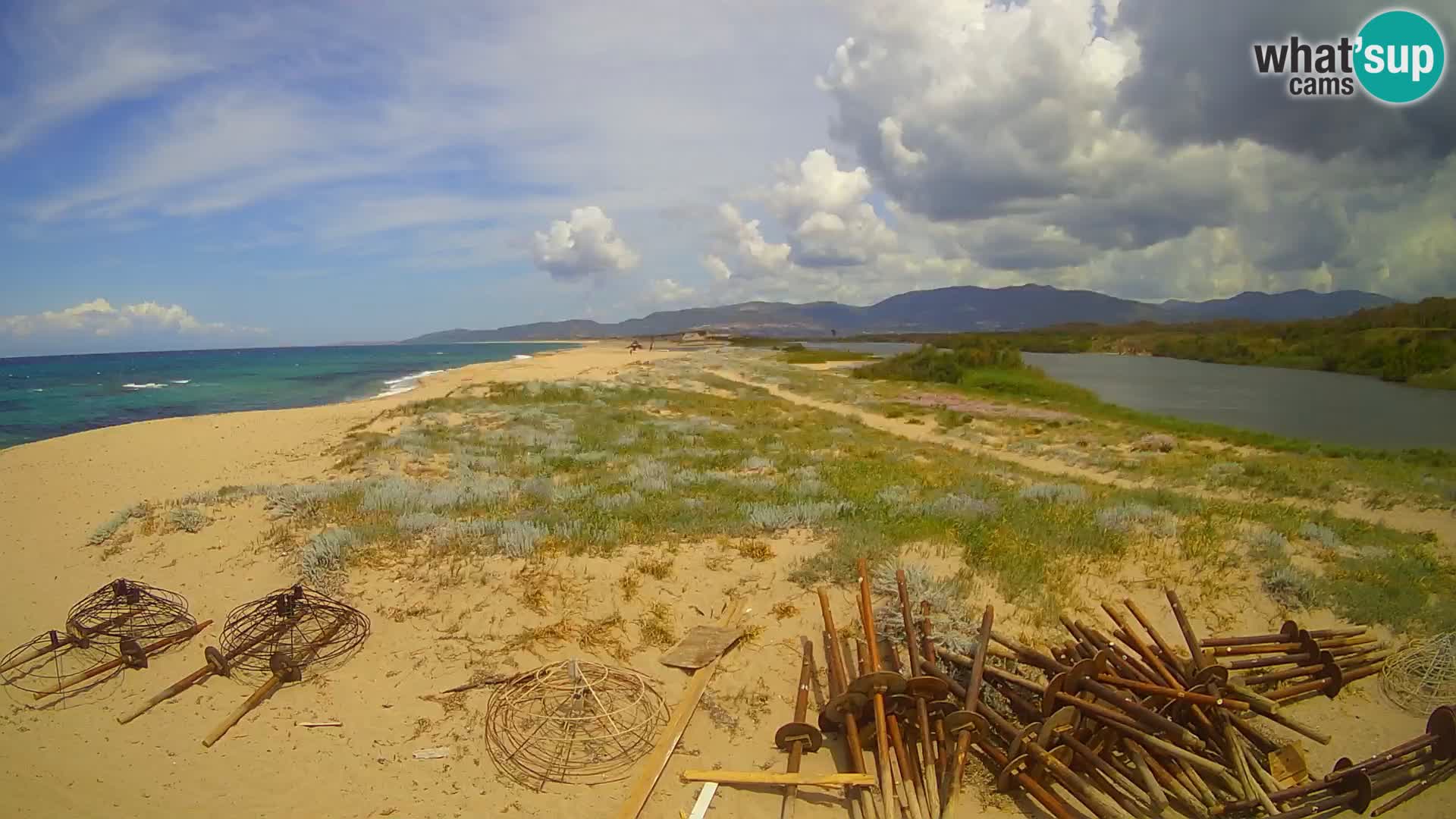 Valledoria Live webcam – San Pietro beach – Sardinia – Italy
