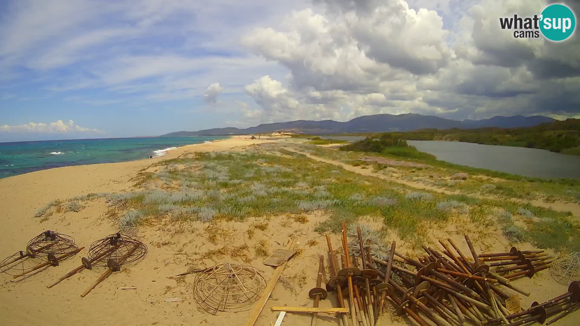 Valledoria Live webcam – San Pietro beach – Sardinia – Italy