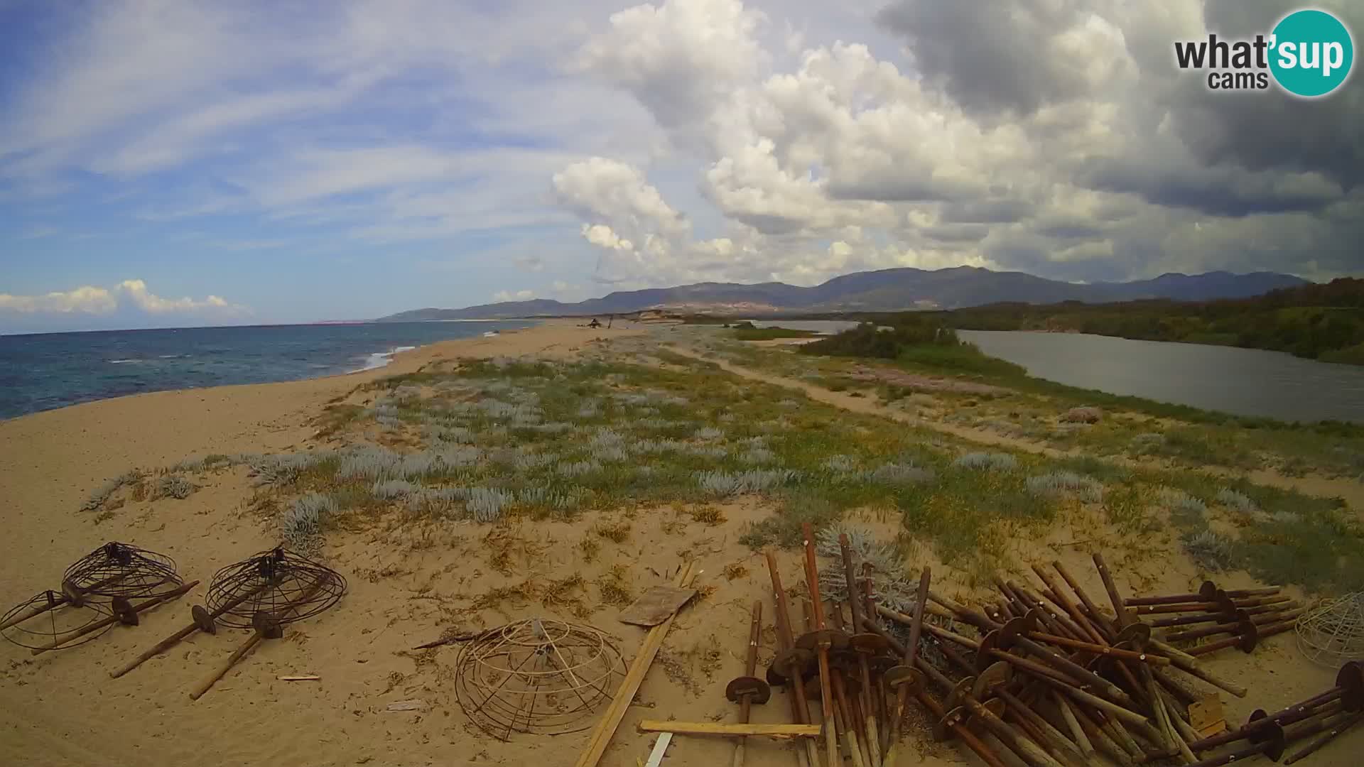 Valledoria Live webcam – San Pietro beach – Sardinia – Italy
