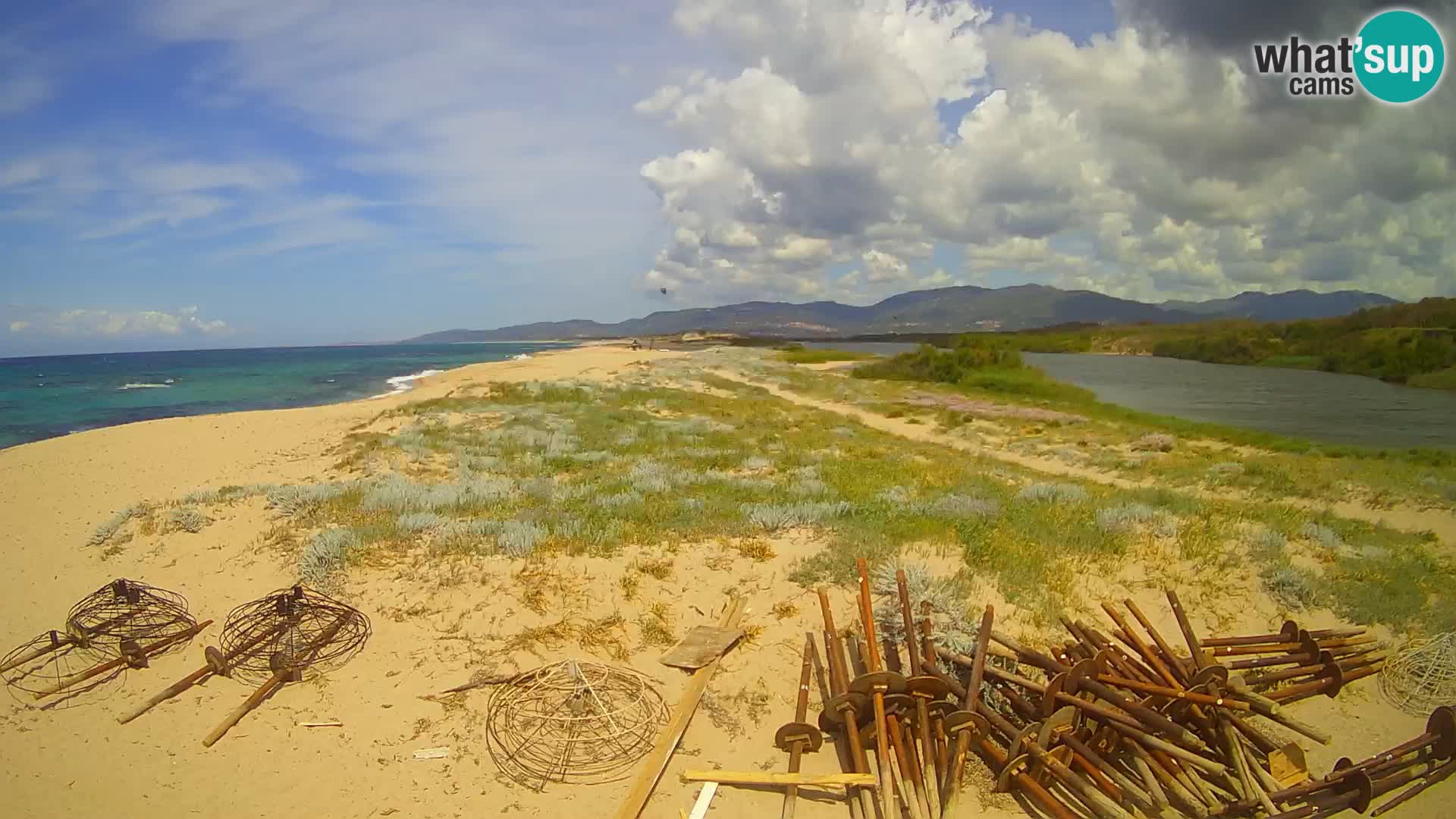 Valledoria Live-Webcam – Strand San Pietro – Sardinien – Italien