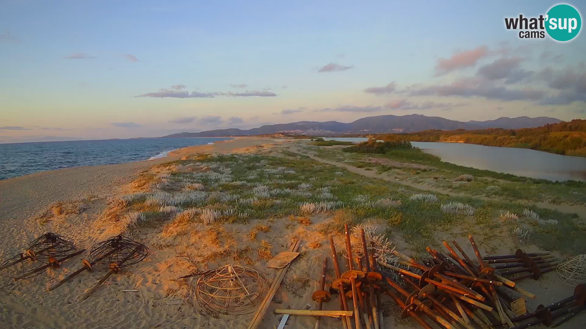 Valledoria Live webcam – Spiaggia di San Pietro – Sardegna – Italia