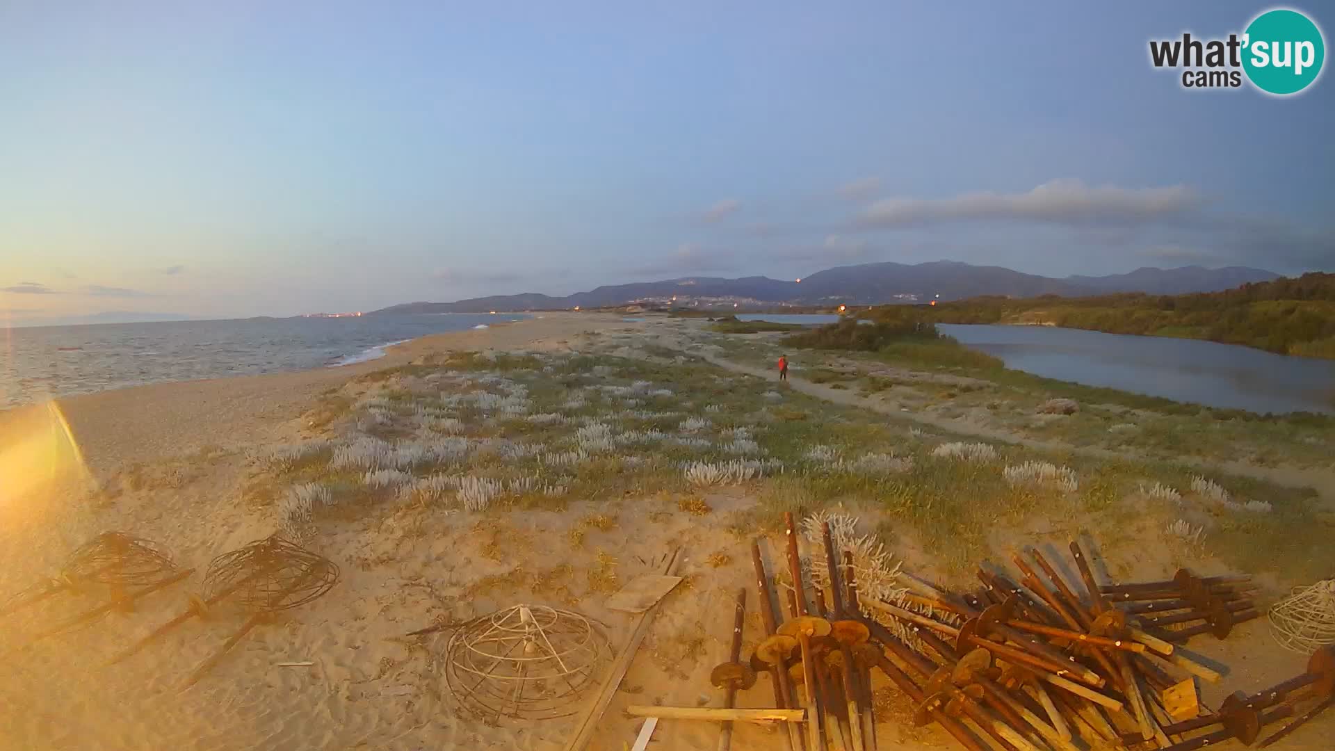 Valledoria Live webcam – San Pietro beach – Sardinia – Italy
