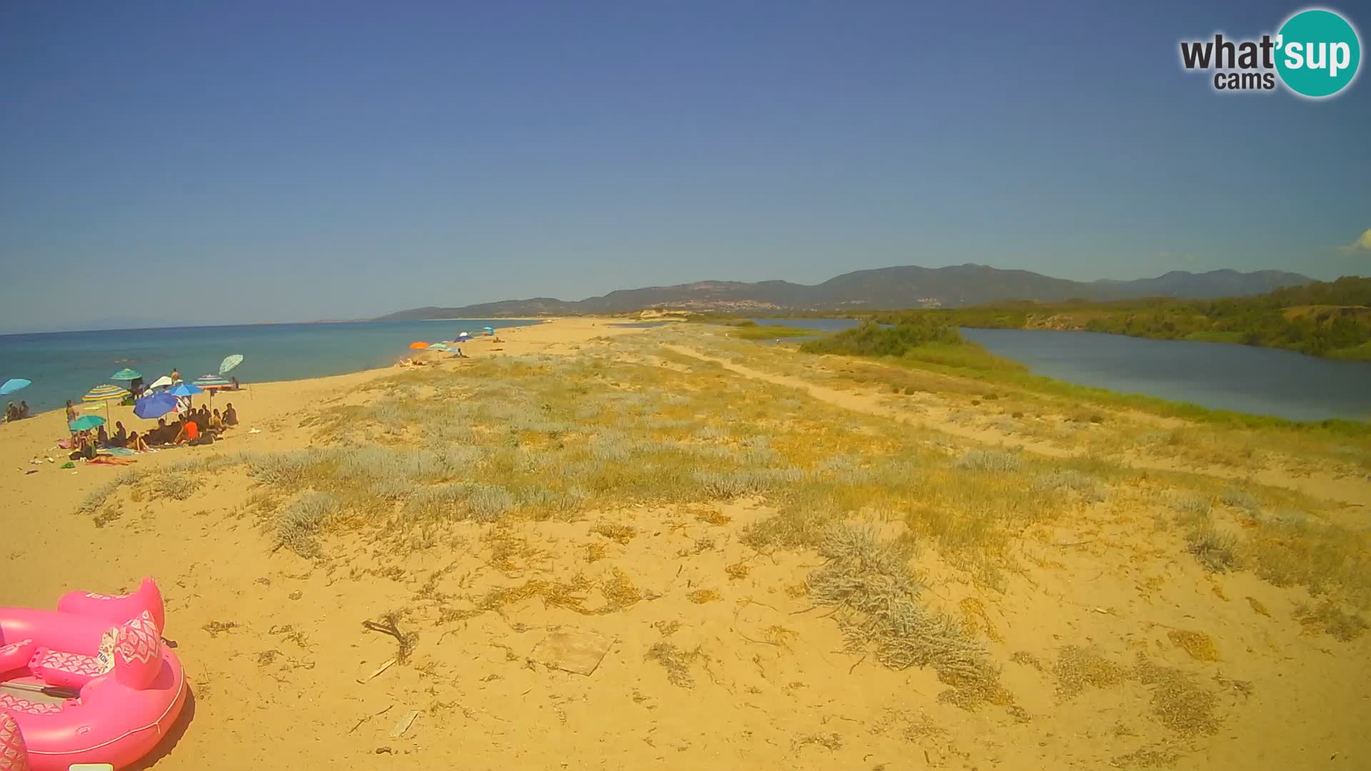 Valledoria Live-Webcam – Strand San Pietro – Sardinien – Italien