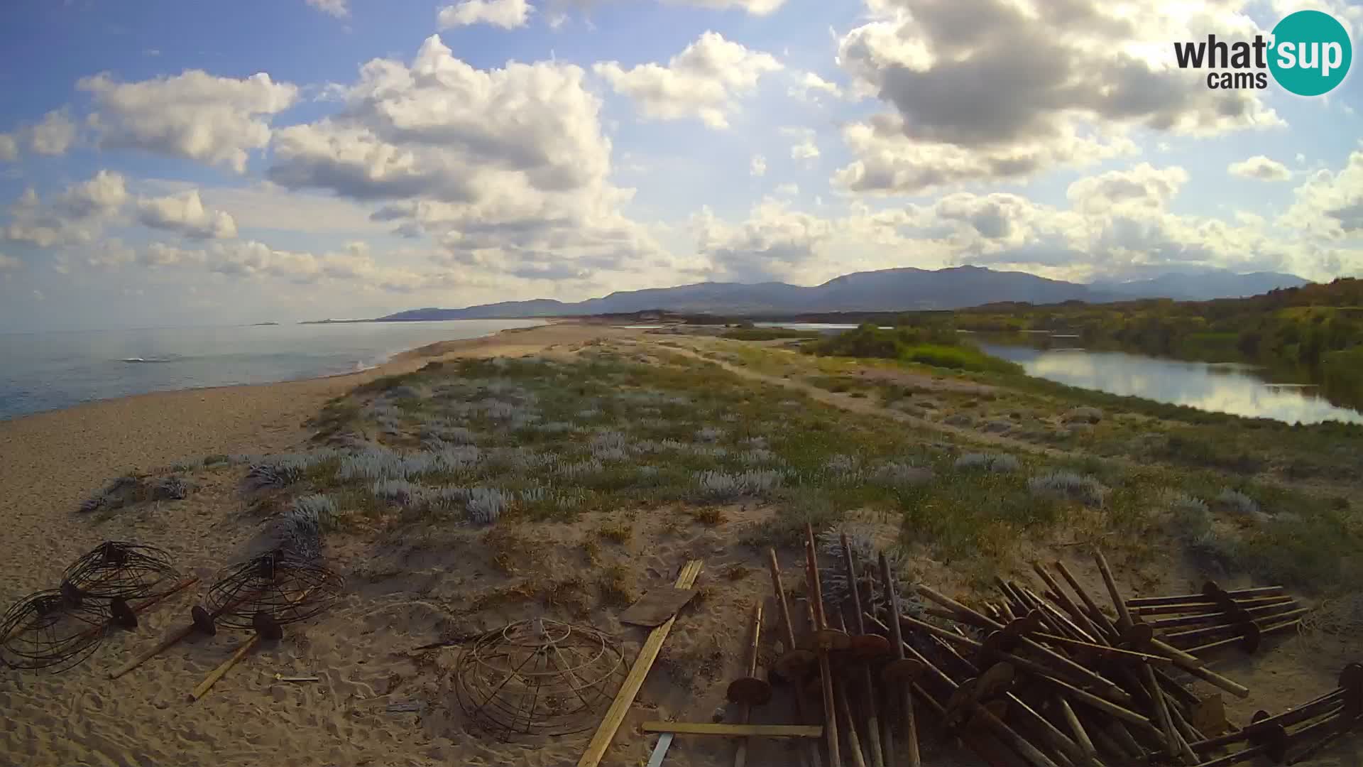 Valledoria Live-Webcam – Strand San Pietro – Sardinien – Italien