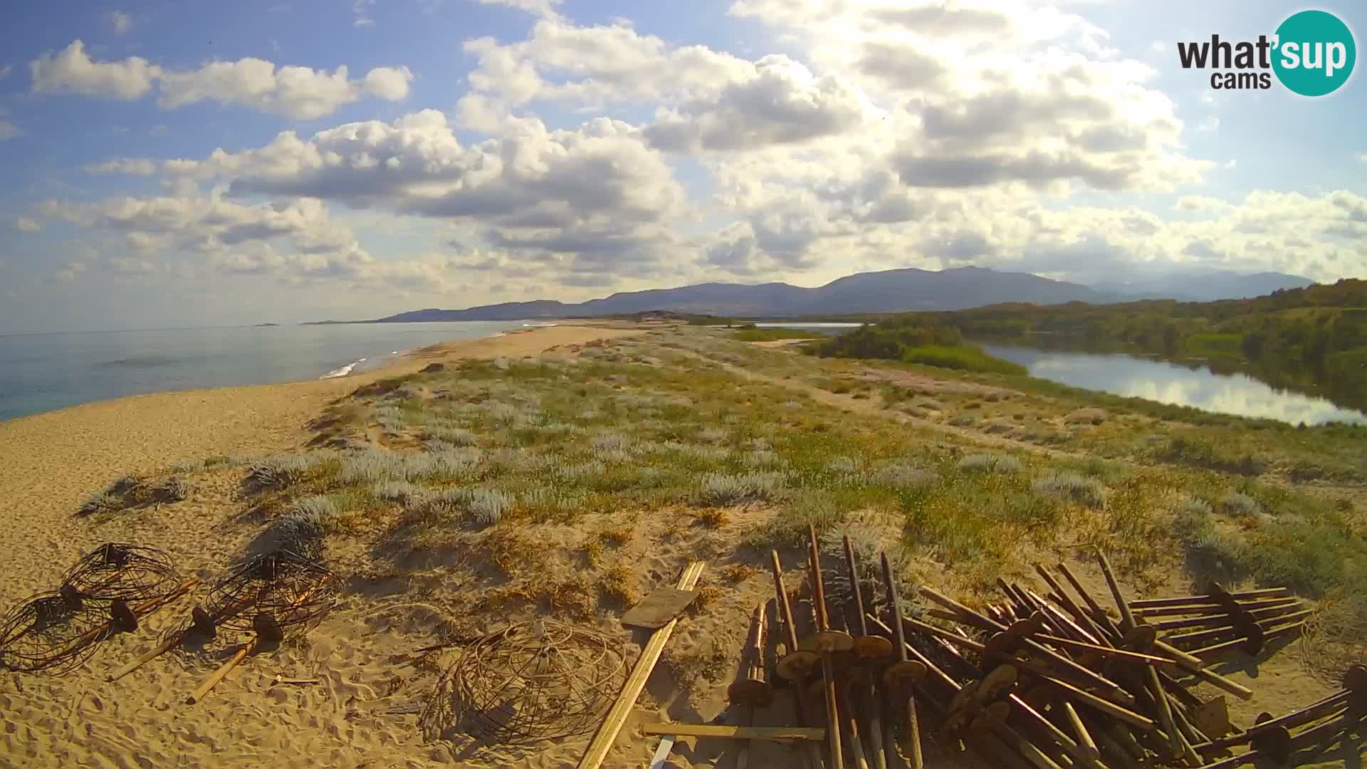 Valledoria Live webcam – Spiaggia di San Pietro – Sardegna – Italia
