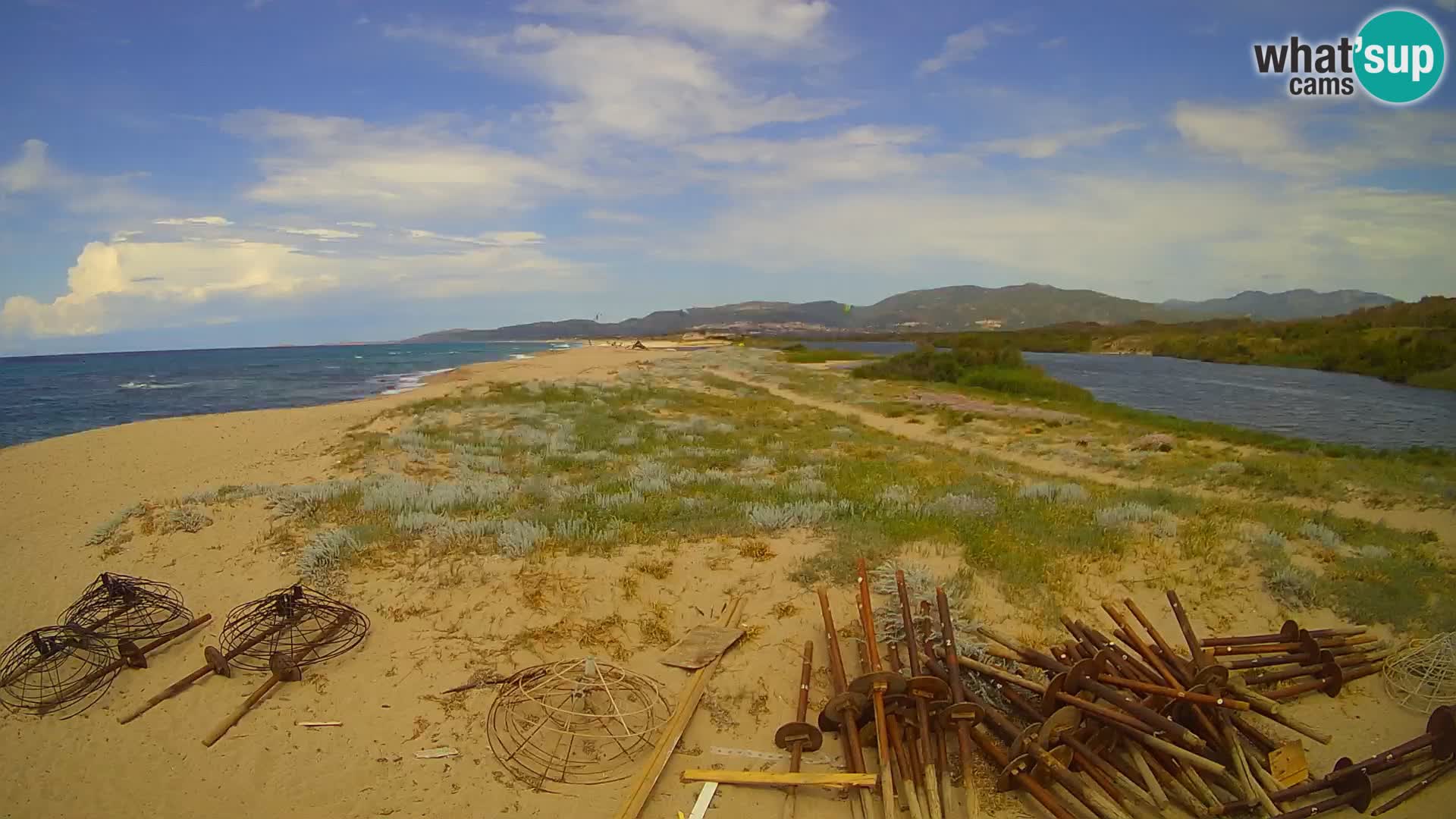 Valledoria Live webcam – San Pietro beach – Sardinia – Italy