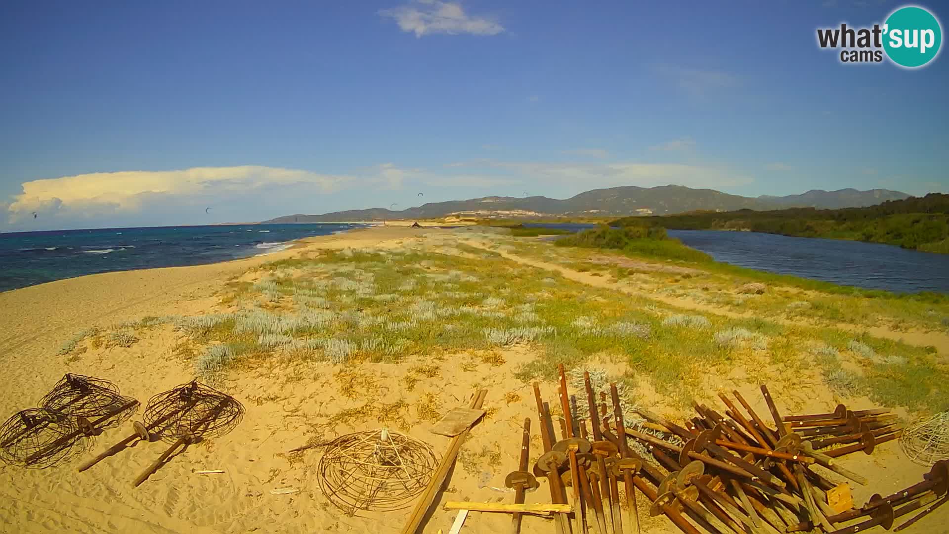 Webcam Valledoria Live – Plage de San Pietro – Sardaigne – Italie