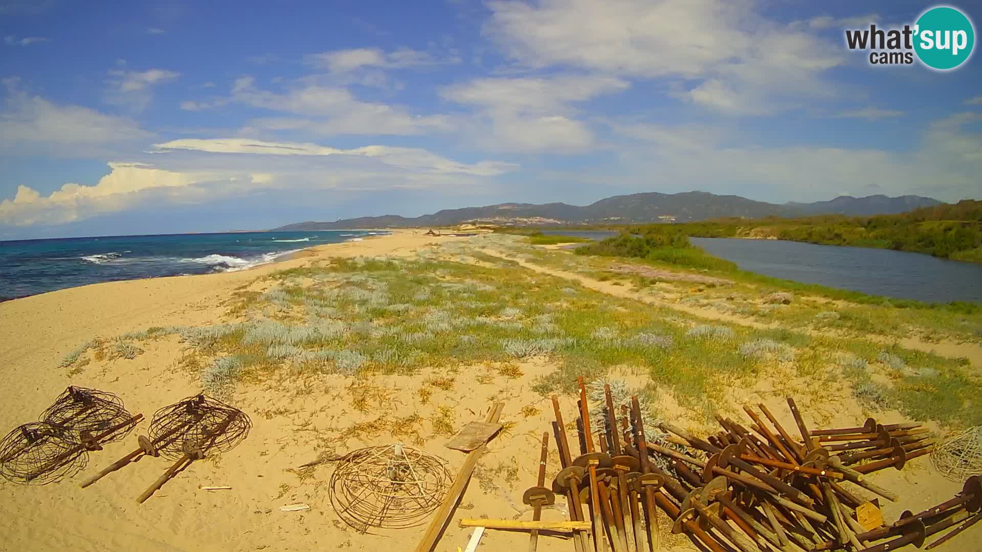 Valledoria Live webcam – Spiaggia di San Pietro – Sardegna – Italia