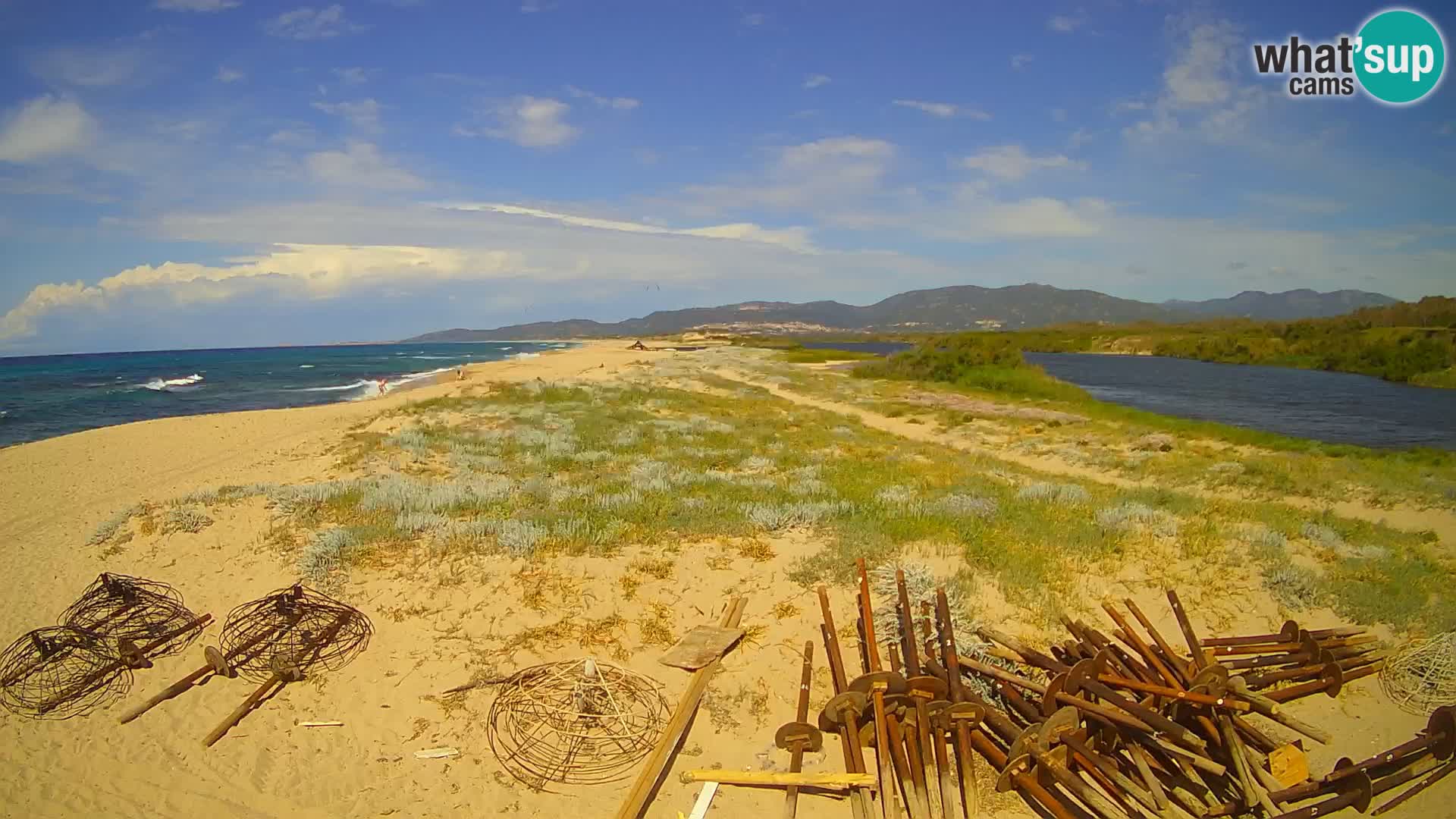 Valledoria Live webcam – Spiaggia di San Pietro – Sardegna – Italia