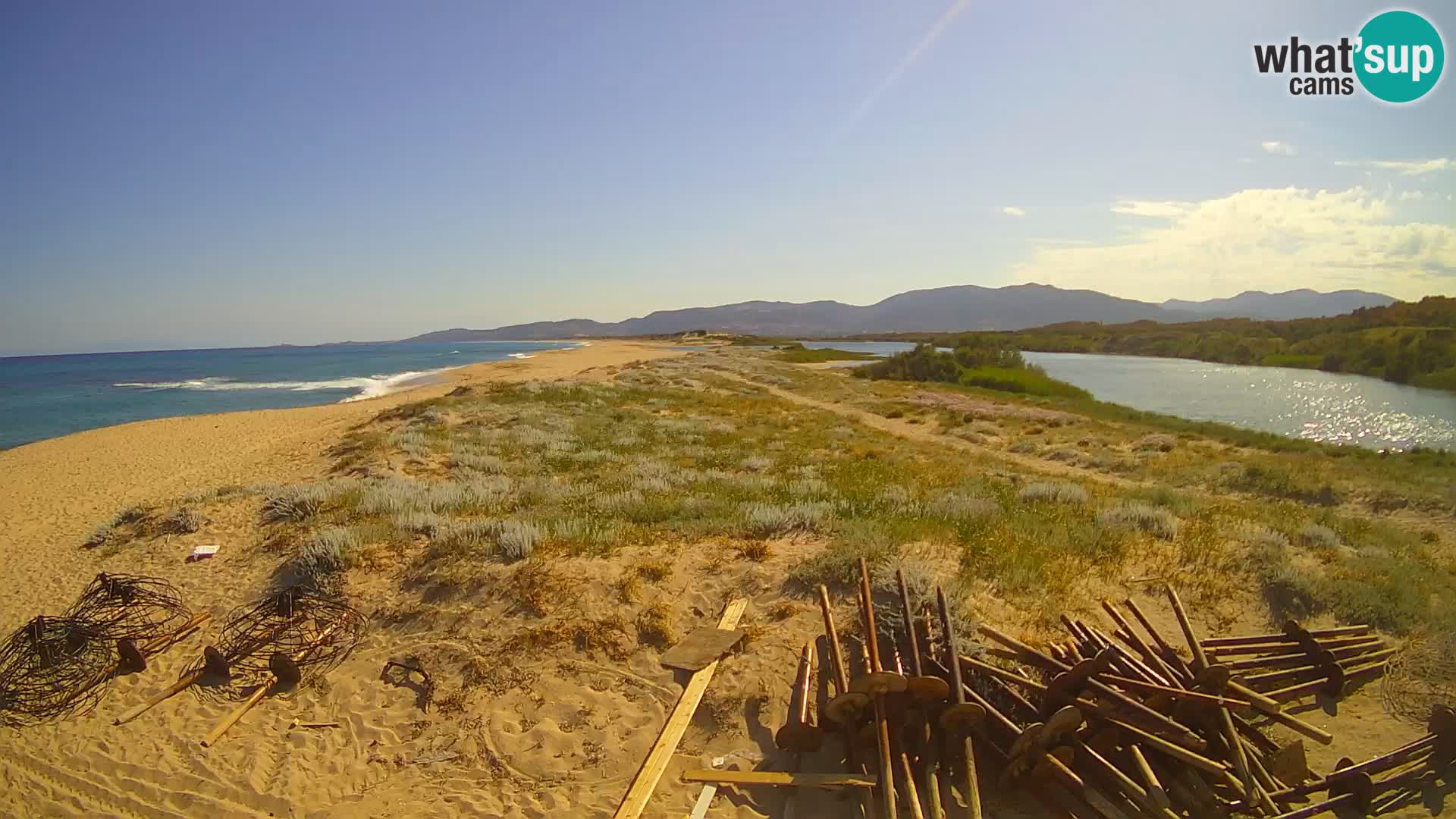 Webcam Valledoria Live – Plage de San Pietro – Sardaigne – Italie
