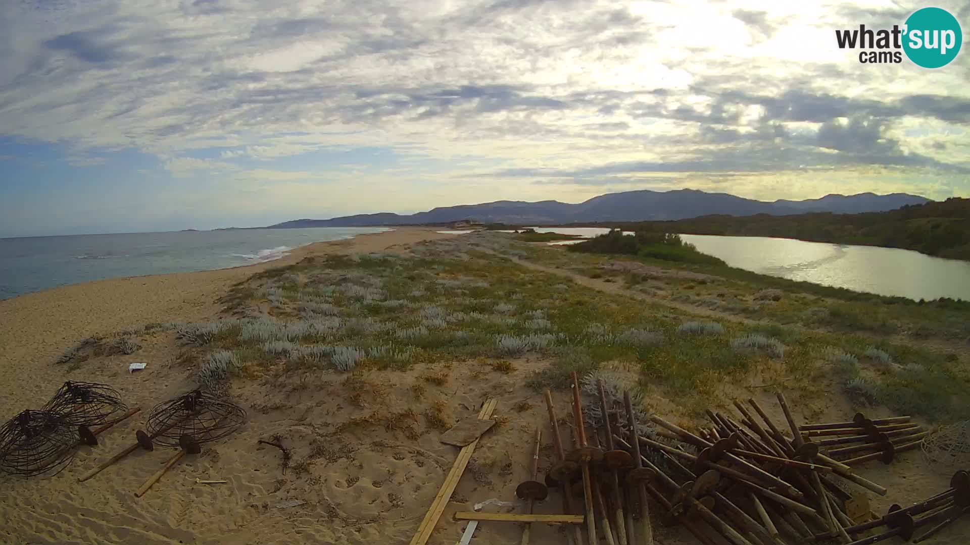 Valledoria Live webcam – Spiaggia di San Pietro – Sardegna – Italia