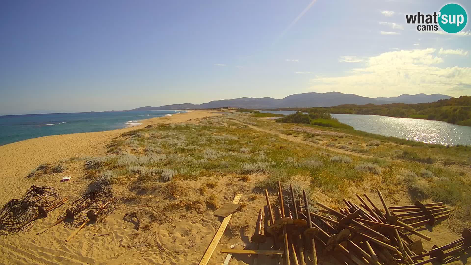 Webcam Valledoria Live – Plage de San Pietro – Sardaigne – Italie