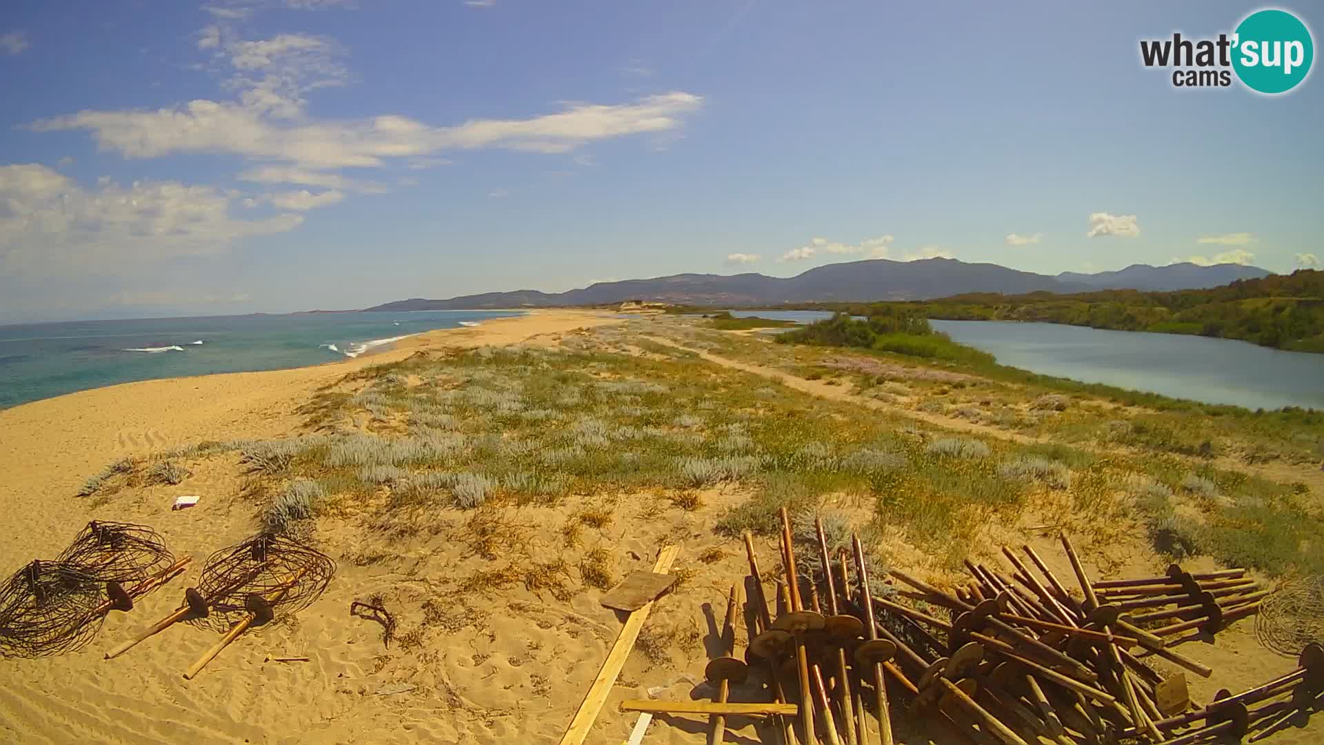 Valledoria Live webcam – Spiaggia di San Pietro – Sardegna – Italia