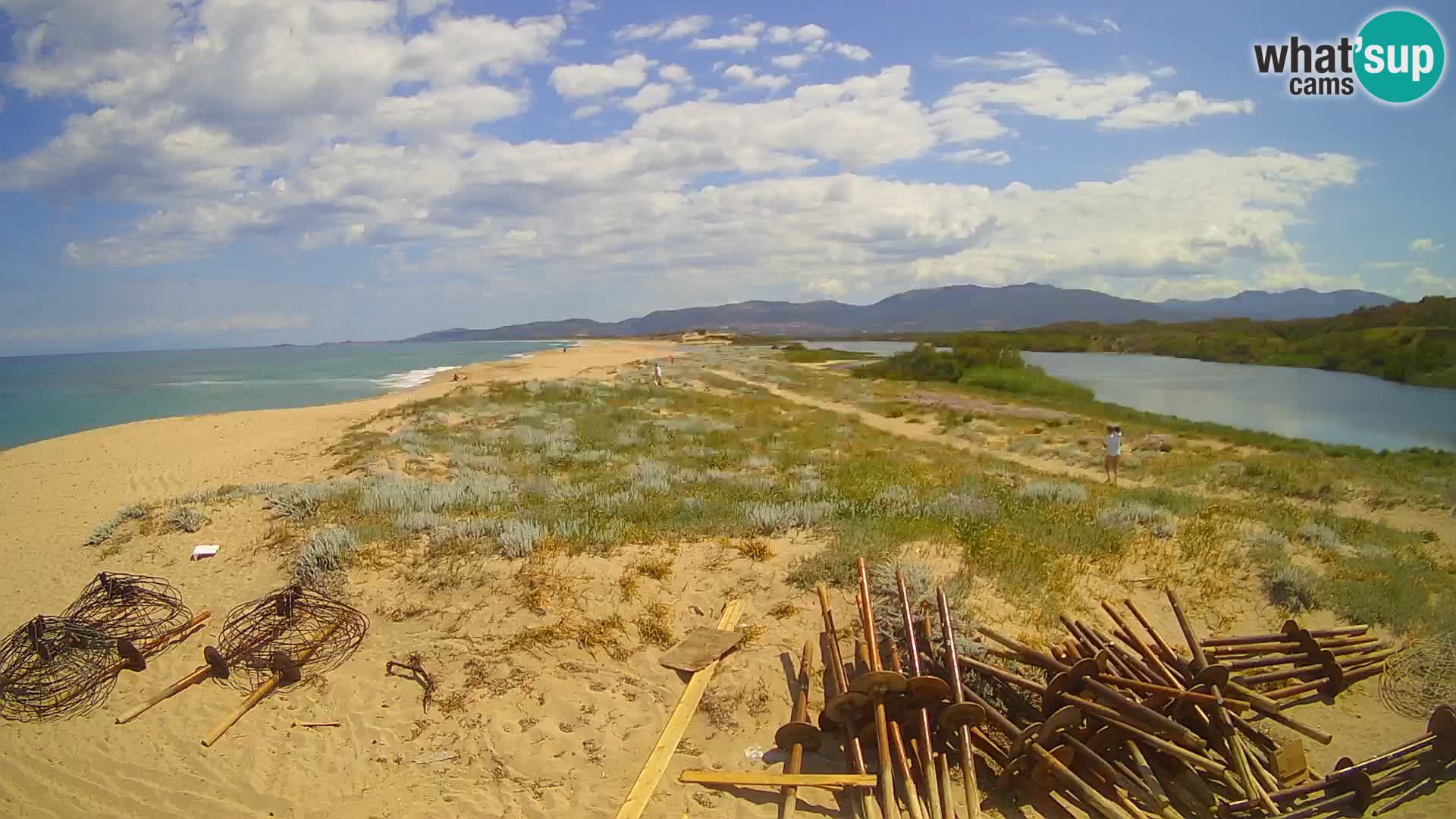 Valledoria Live-Webcam – Strand San Pietro – Sardinien – Italien