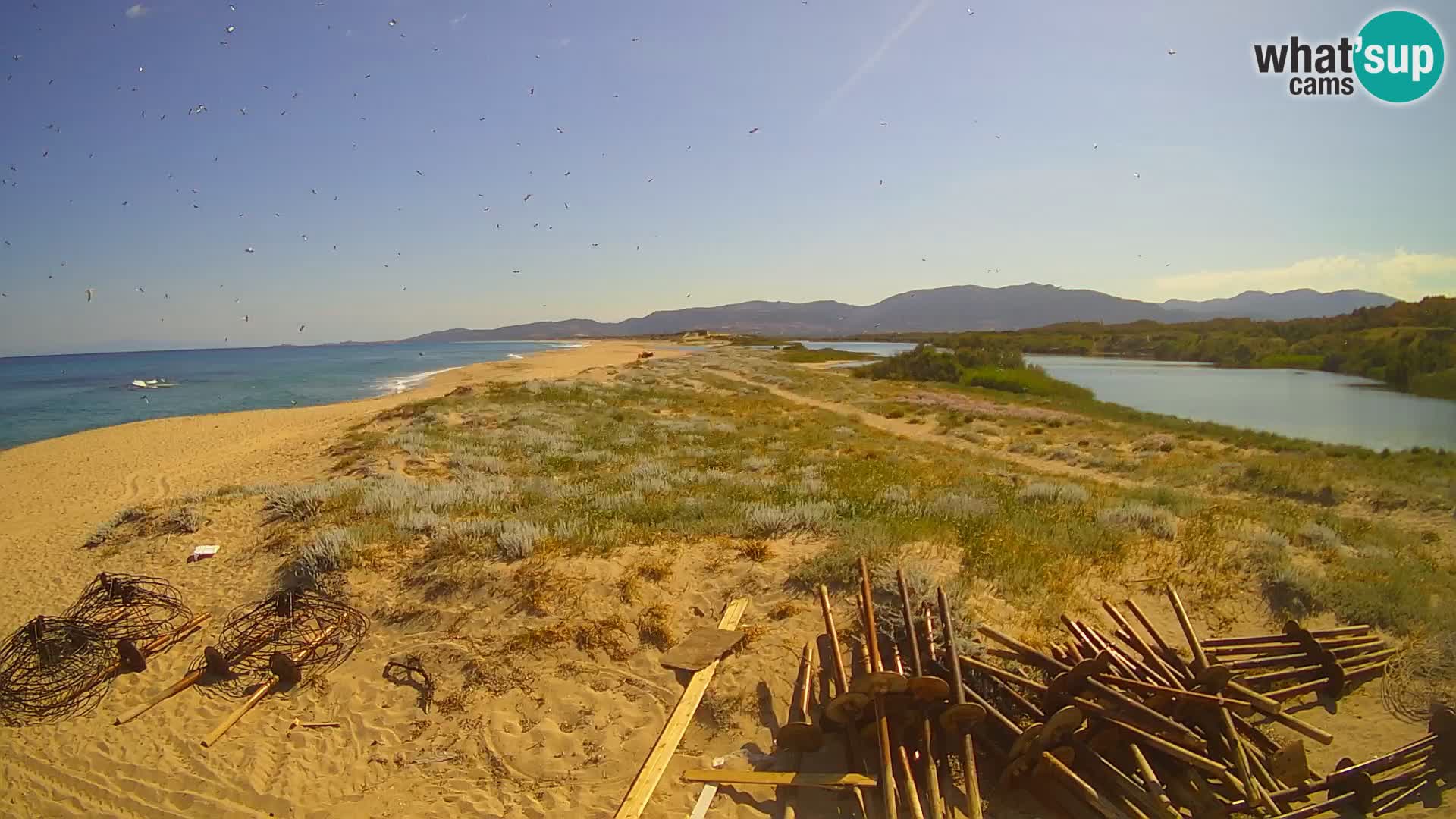 Valledoria Cámara web en vivo – Playa de San Pietro – Cerdeña – Italia
