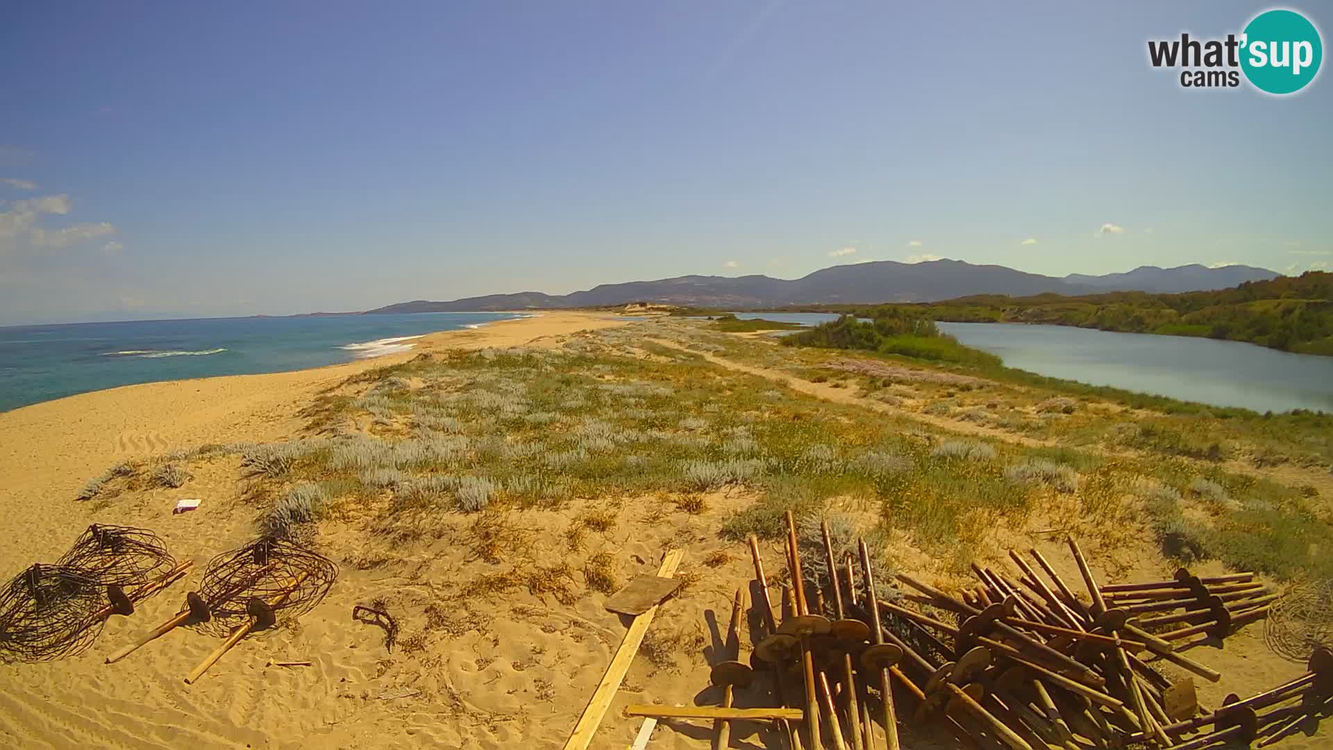 Valledoria Live webcam – San Pietro beach – Sardinia – Italy