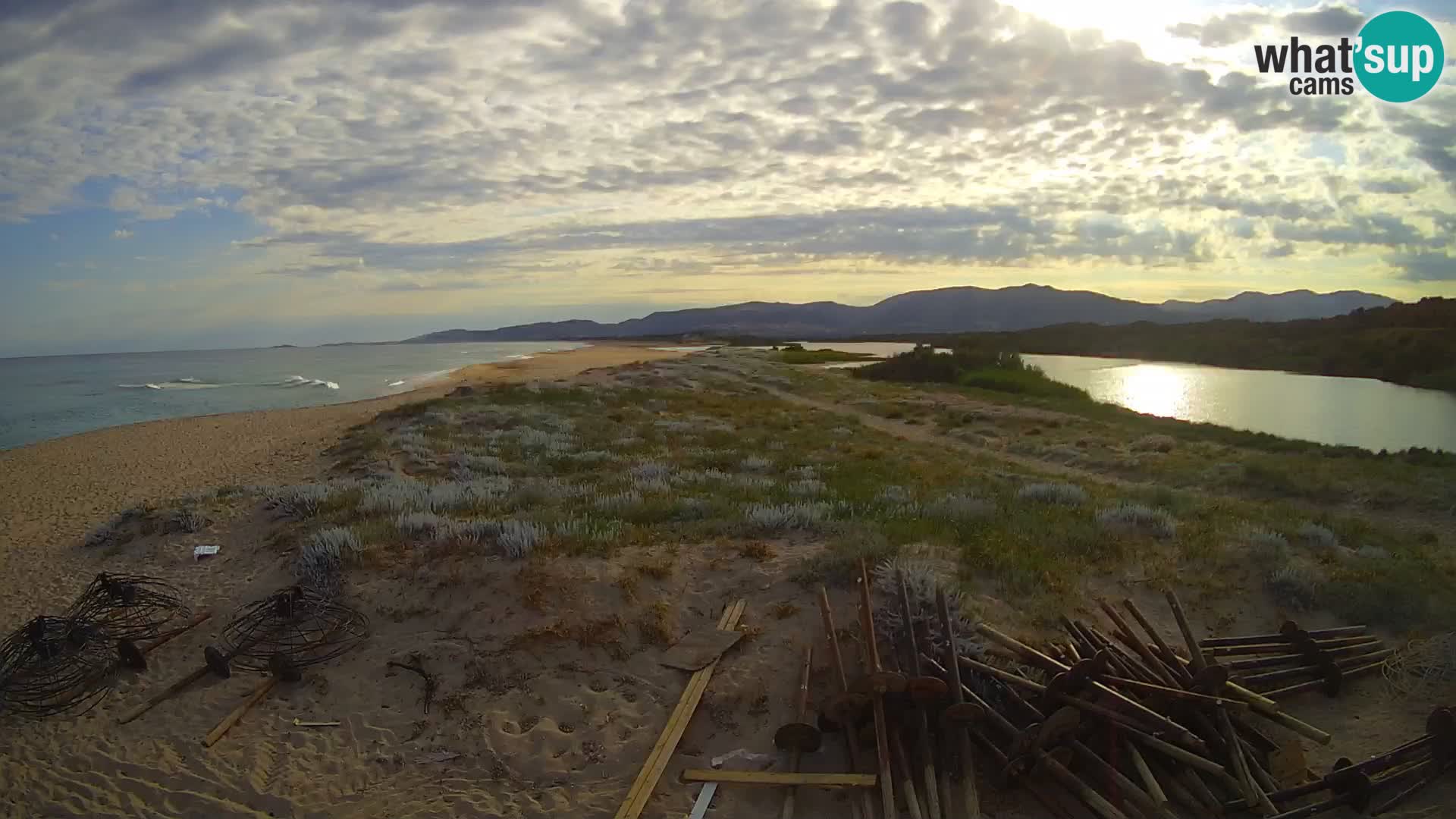 Valledoria Cámara web en vivo – Playa de San Pietro – Cerdeña – Italia