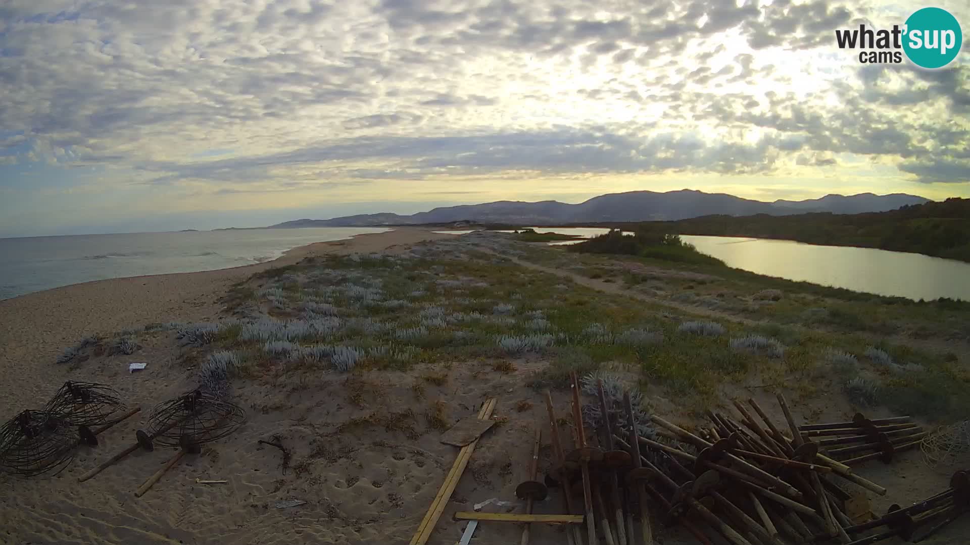 Valledoria Live webcam – Spiaggia di San Pietro – Sardegna – Italia