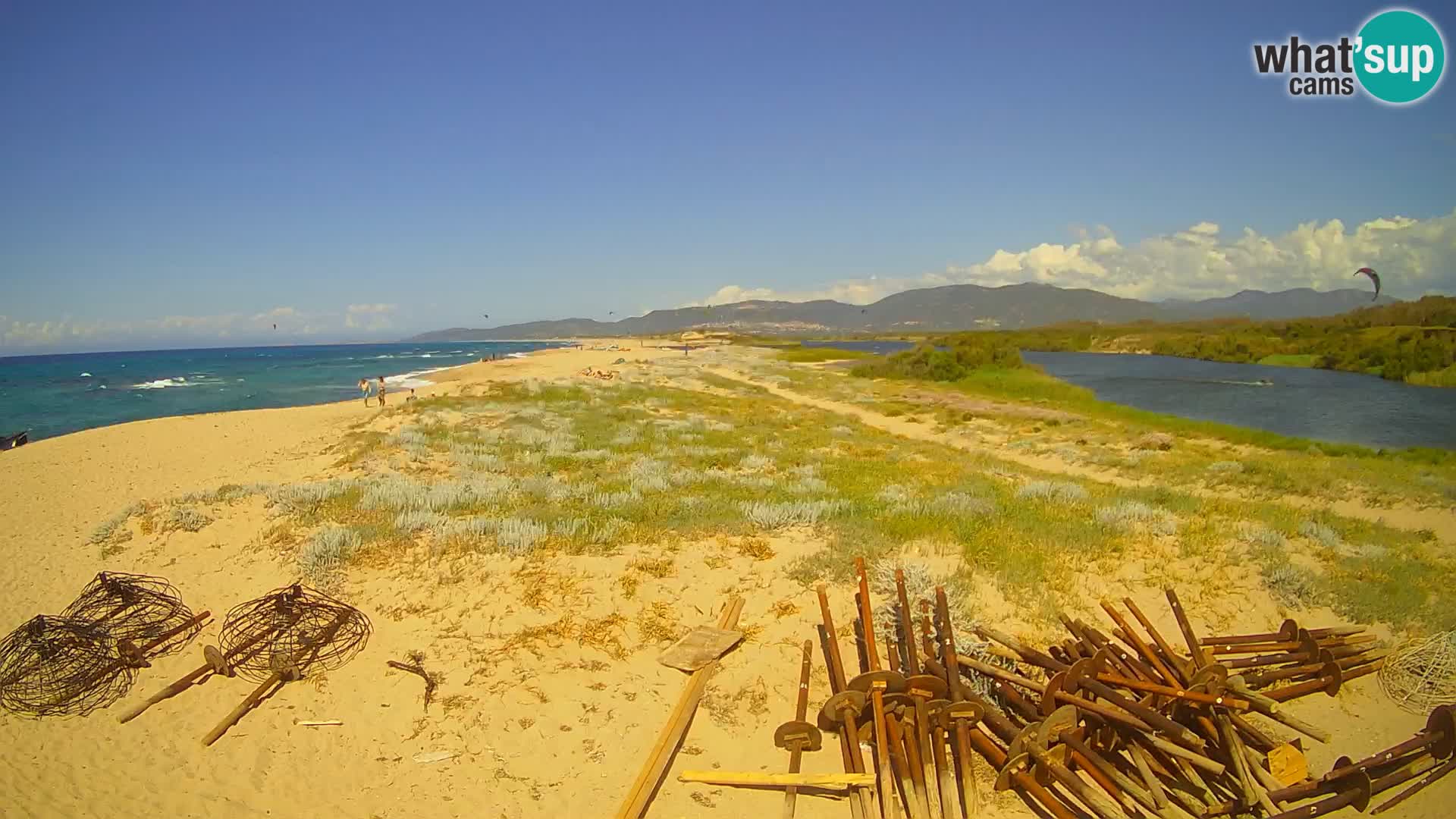 Valledoria Live webcam – San Pietro beach – Sardinia – Italy