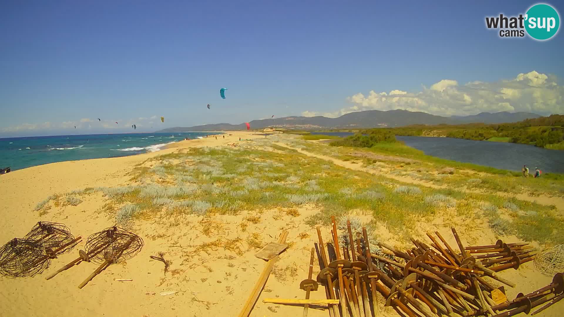 Webcam Valledoria Live – Plage de San Pietro – Sardaigne – Italie
