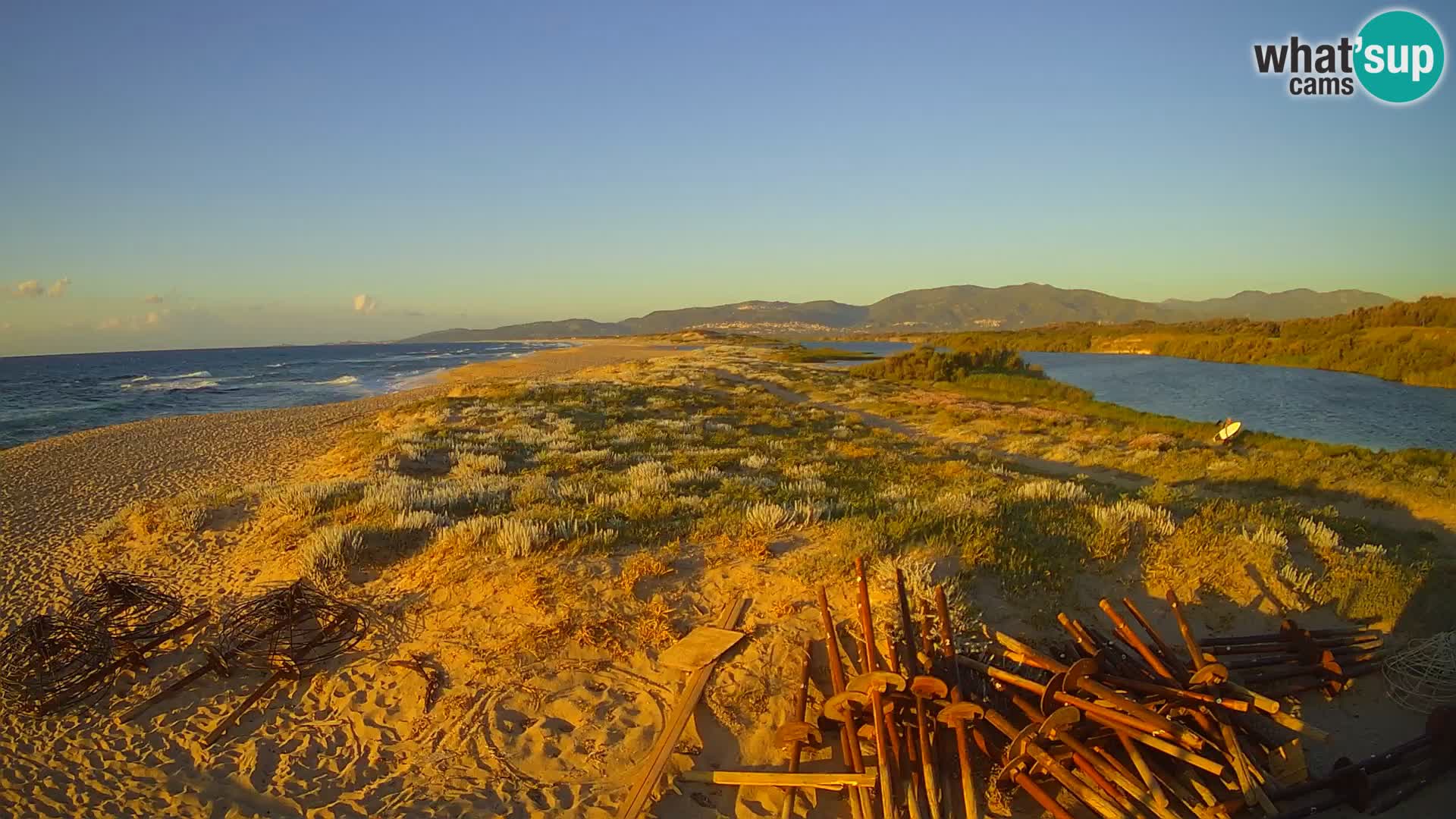 Valledoria Cámara web en vivo – Playa de San Pietro – Cerdeña – Italia