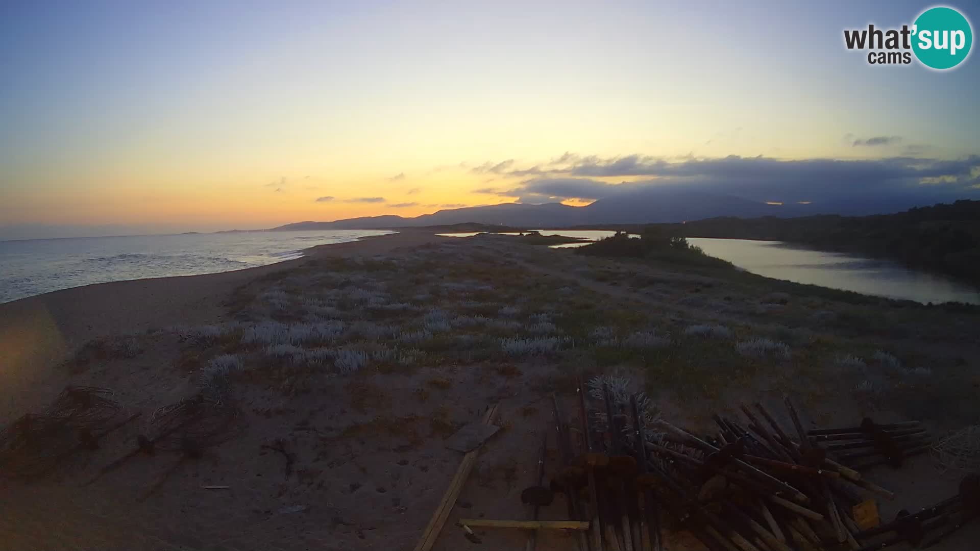 Valledoria Live webcam – San Pietro beach – Sardinia – Italy