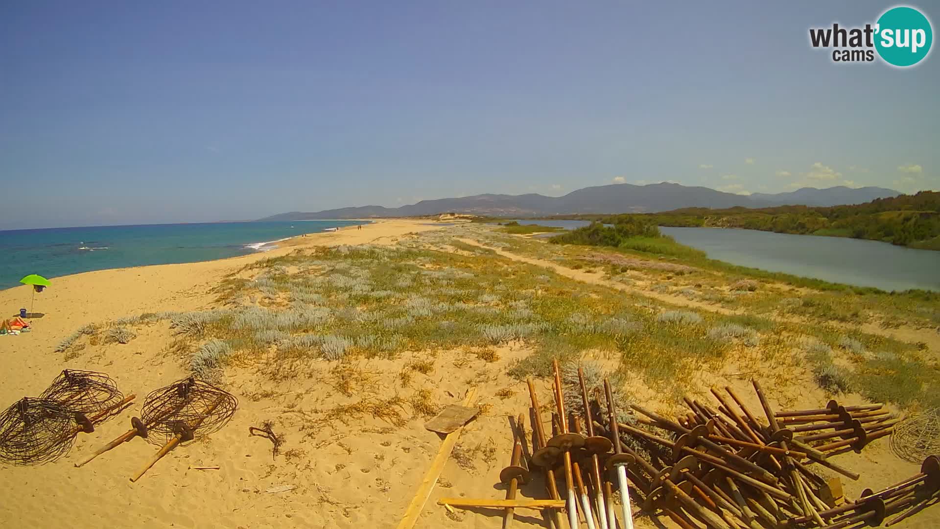 Valledoria Web kamera uživo – plaža San Pietro – Sardinija – Italija