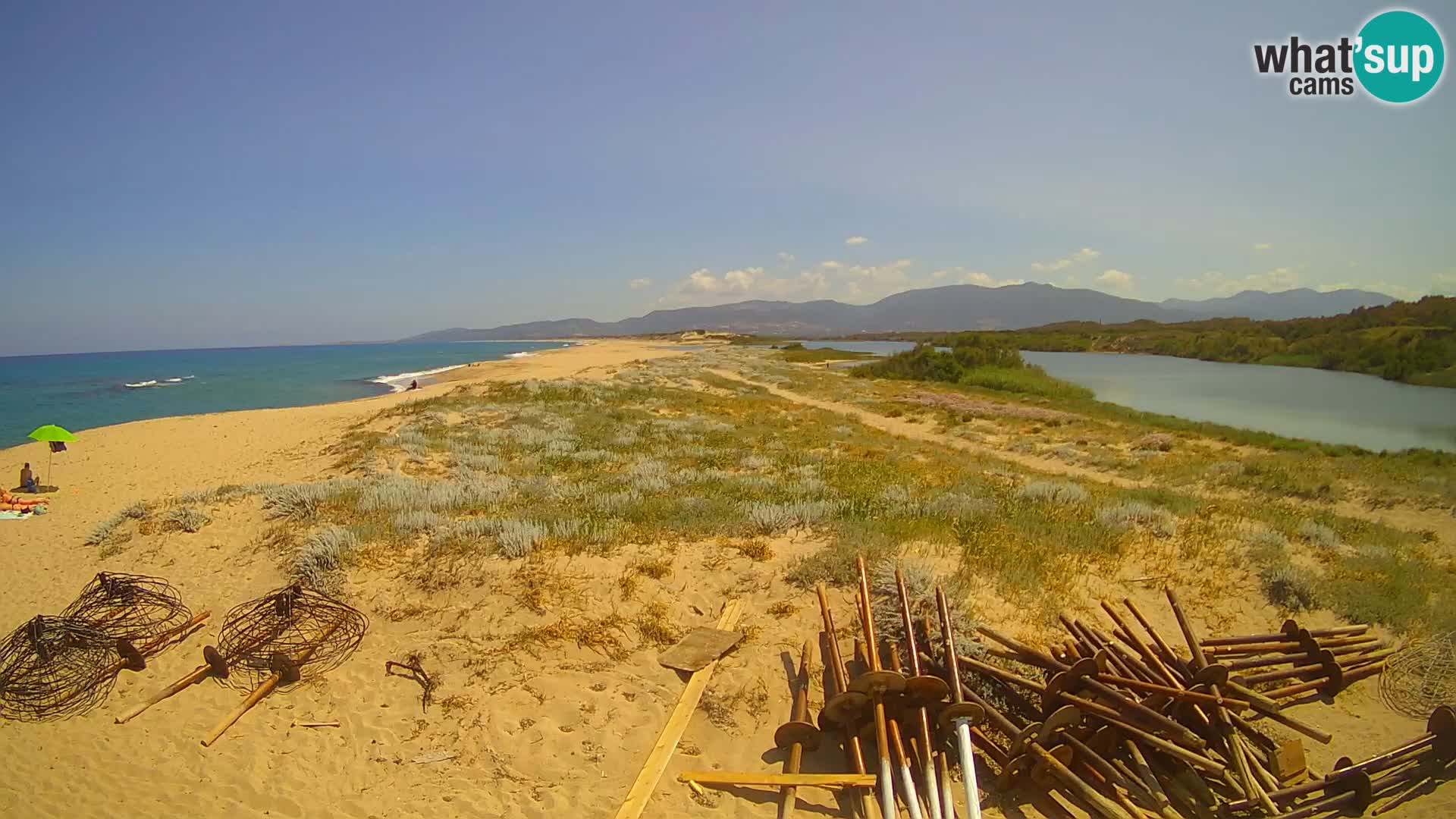 Valledoria Live webcam – San Pietro beach – Sardinia – Italy
