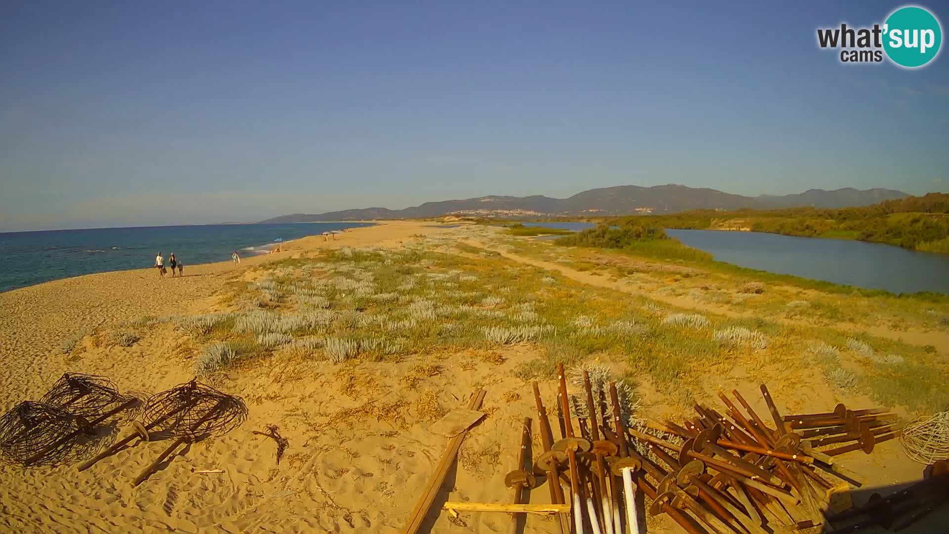 Valledoria Web kamera uživo – plaža San Pietro – Sardinija – Italija