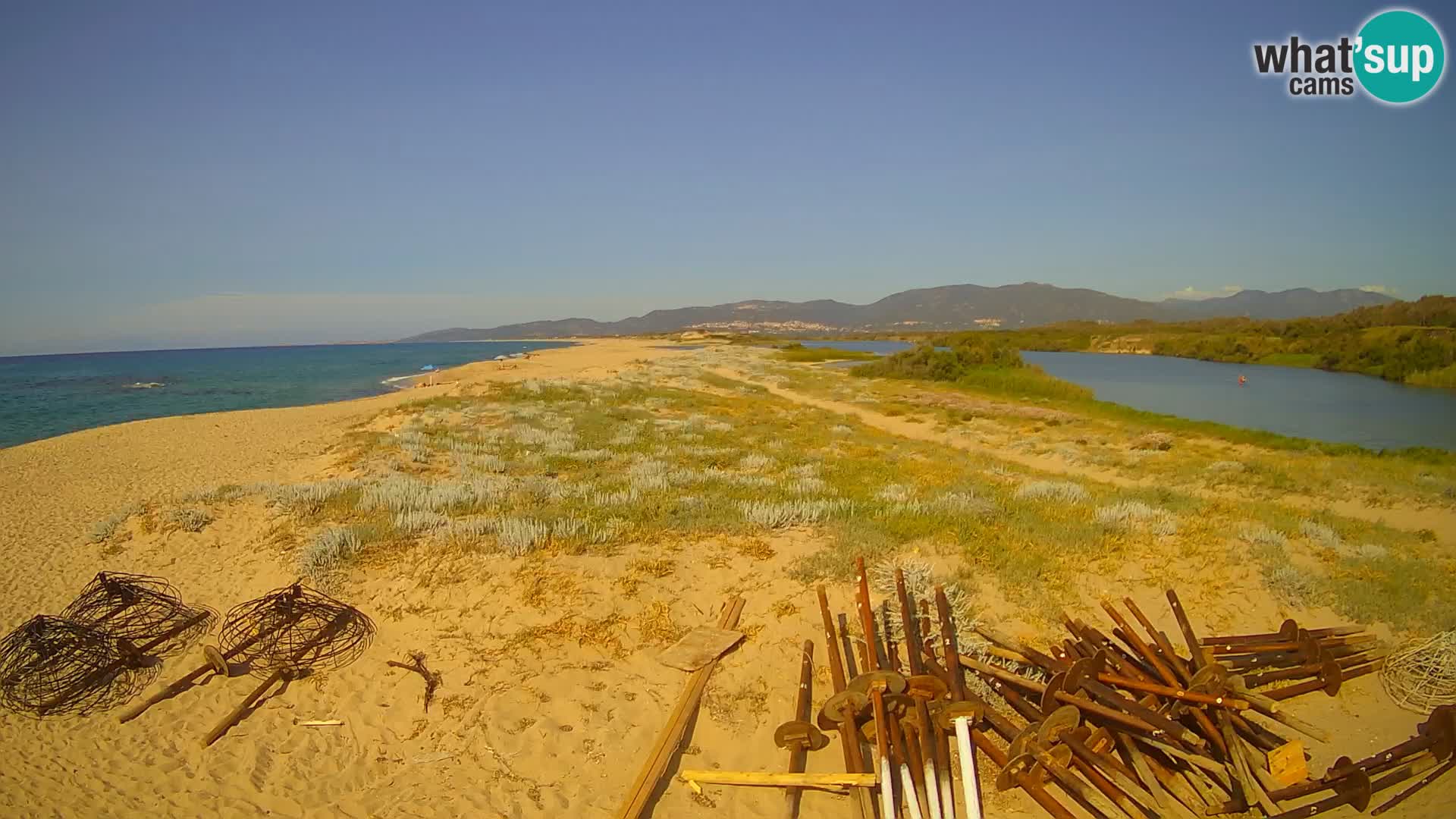 Valledoria Live webcam – Spiaggia di San Pietro – Sardegna – Italia