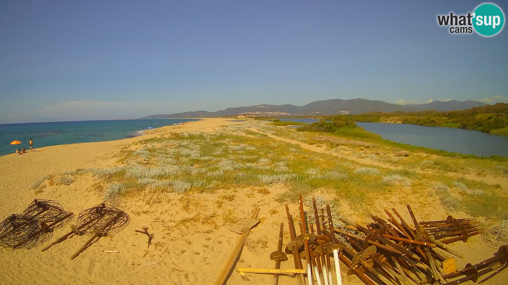 Webcam Valledoria Live – Plage de San Pietro – Sardaigne – Italie