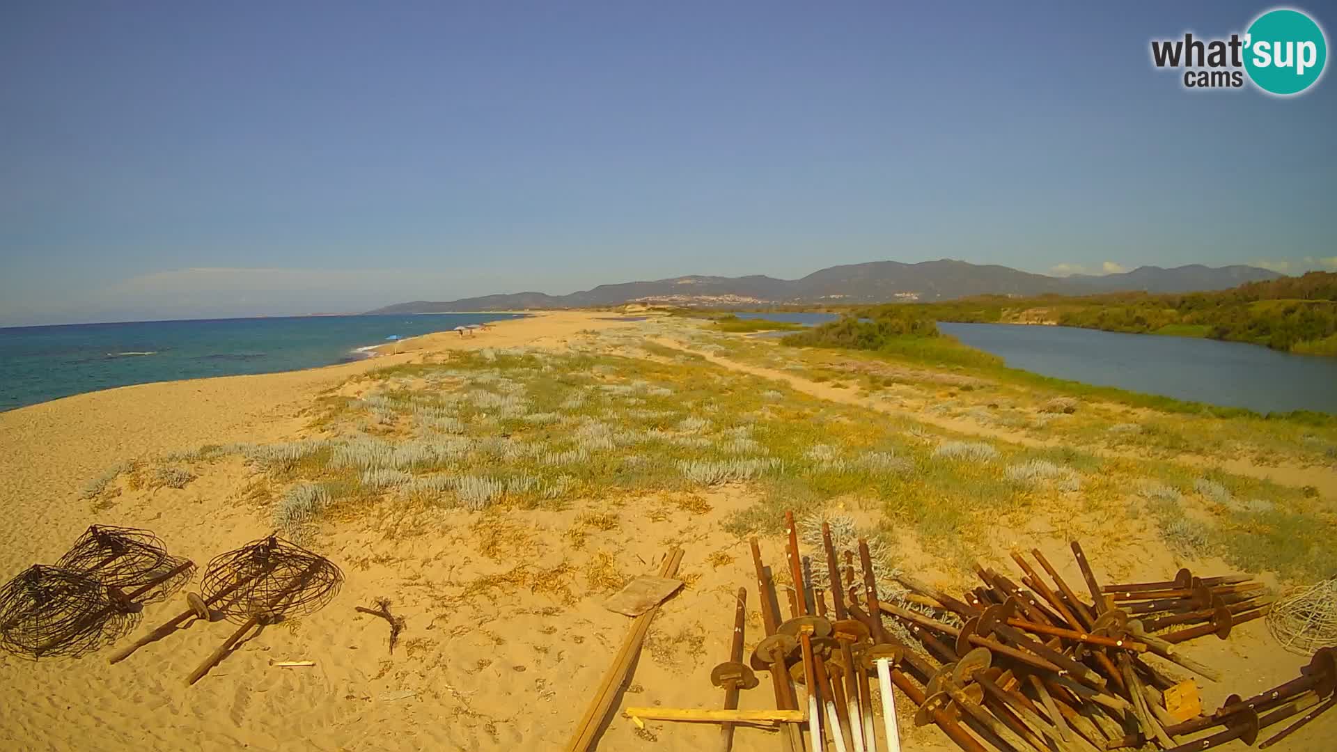 Valledoria Live webcam – San Pietro beach – Sardinia – Italy