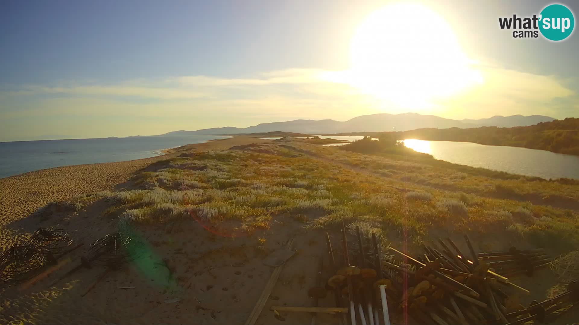 Valledoria Cámara web en vivo – Playa de San Pietro – Cerdeña – Italia