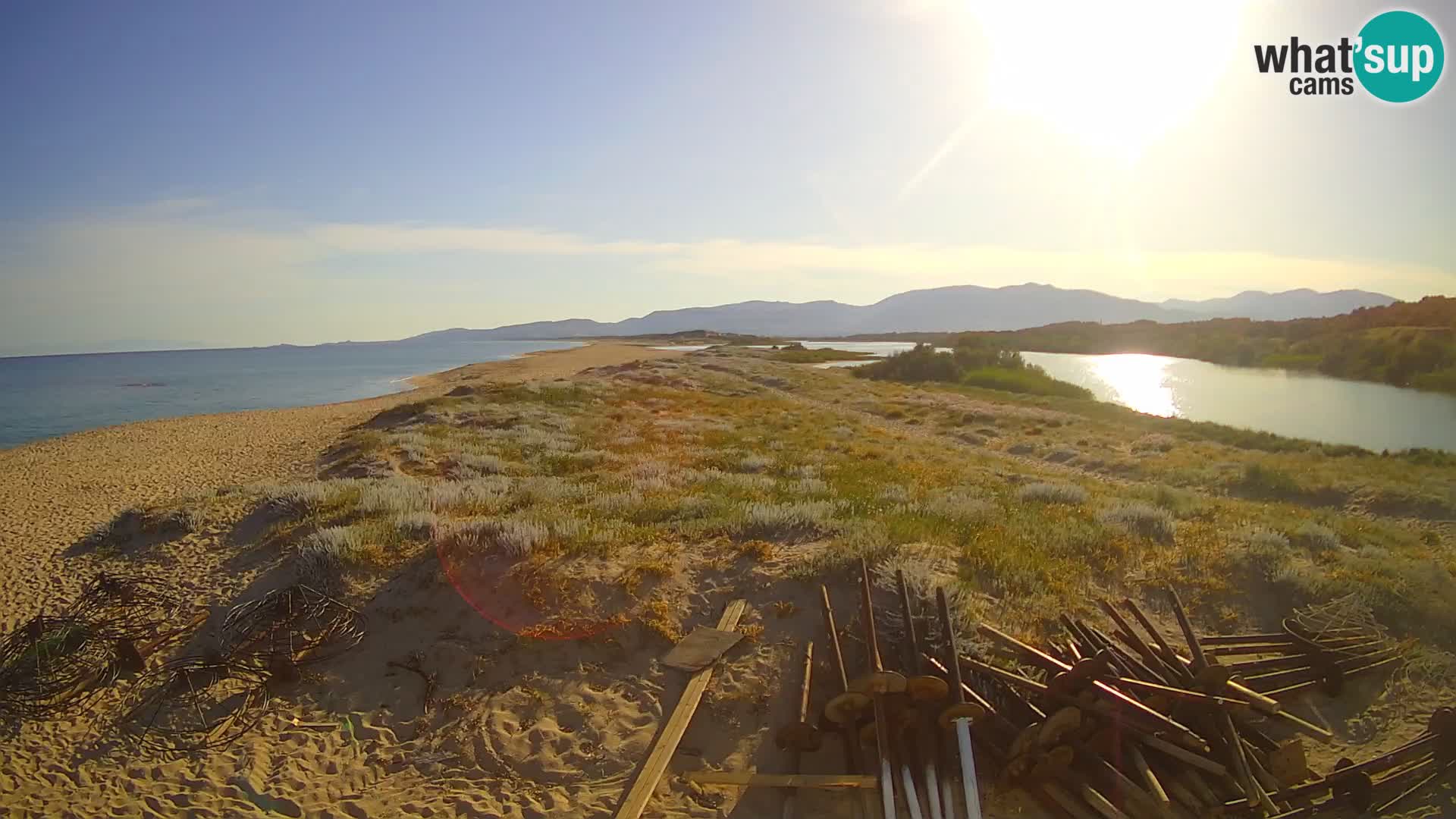 Valledoria Cámara web en vivo – Playa de San Pietro – Cerdeña – Italia