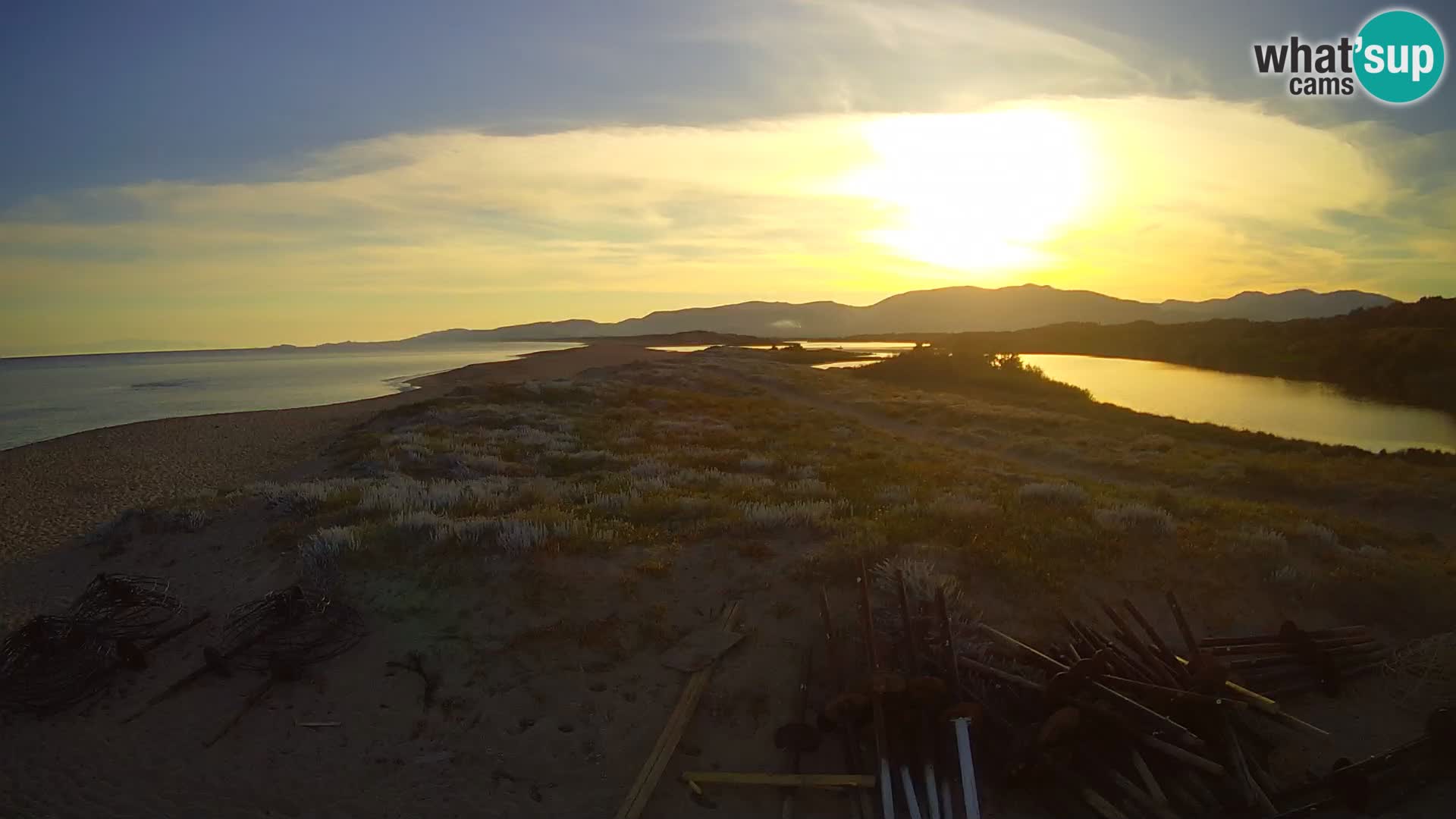 Valledoria Live webcam – San Pietro beach – Sardinia – Italy