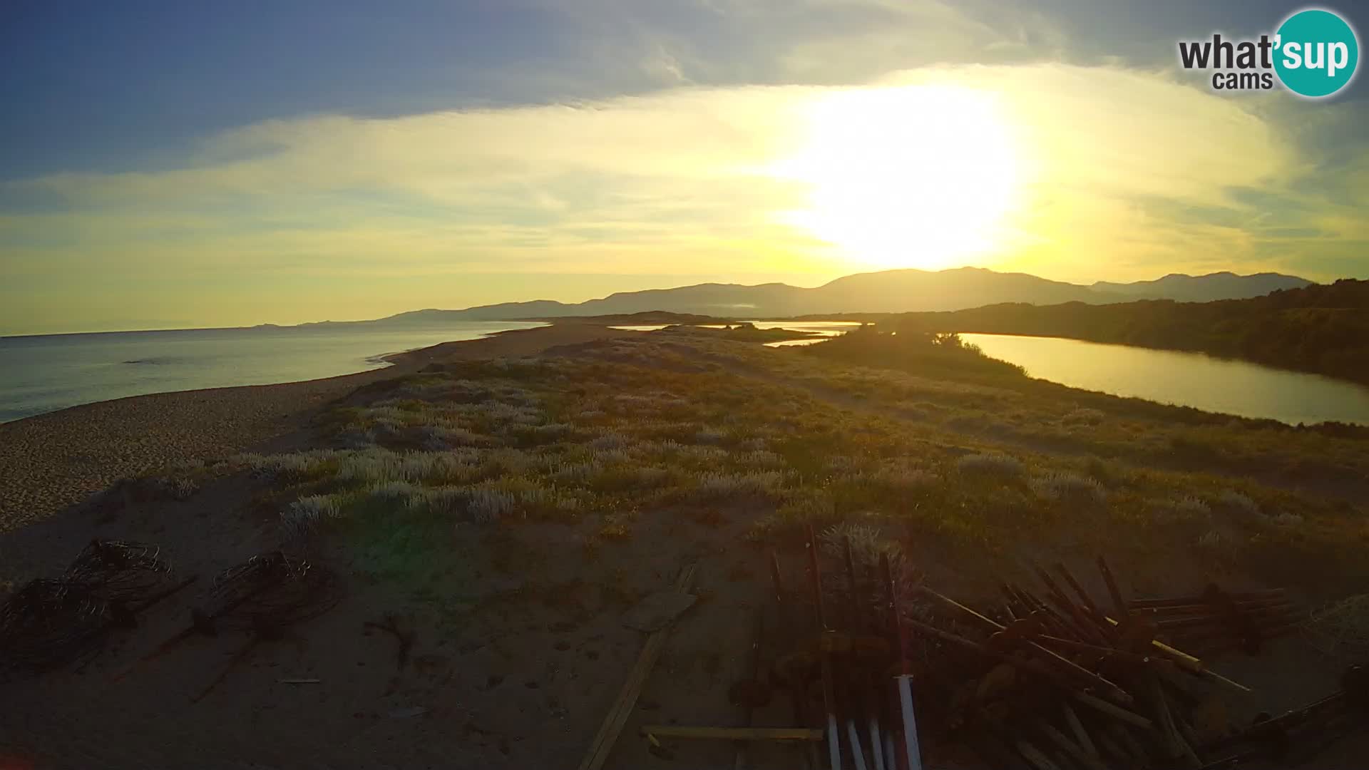 Webcam Valledoria Live – Plage de San Pietro – Sardaigne – Italie