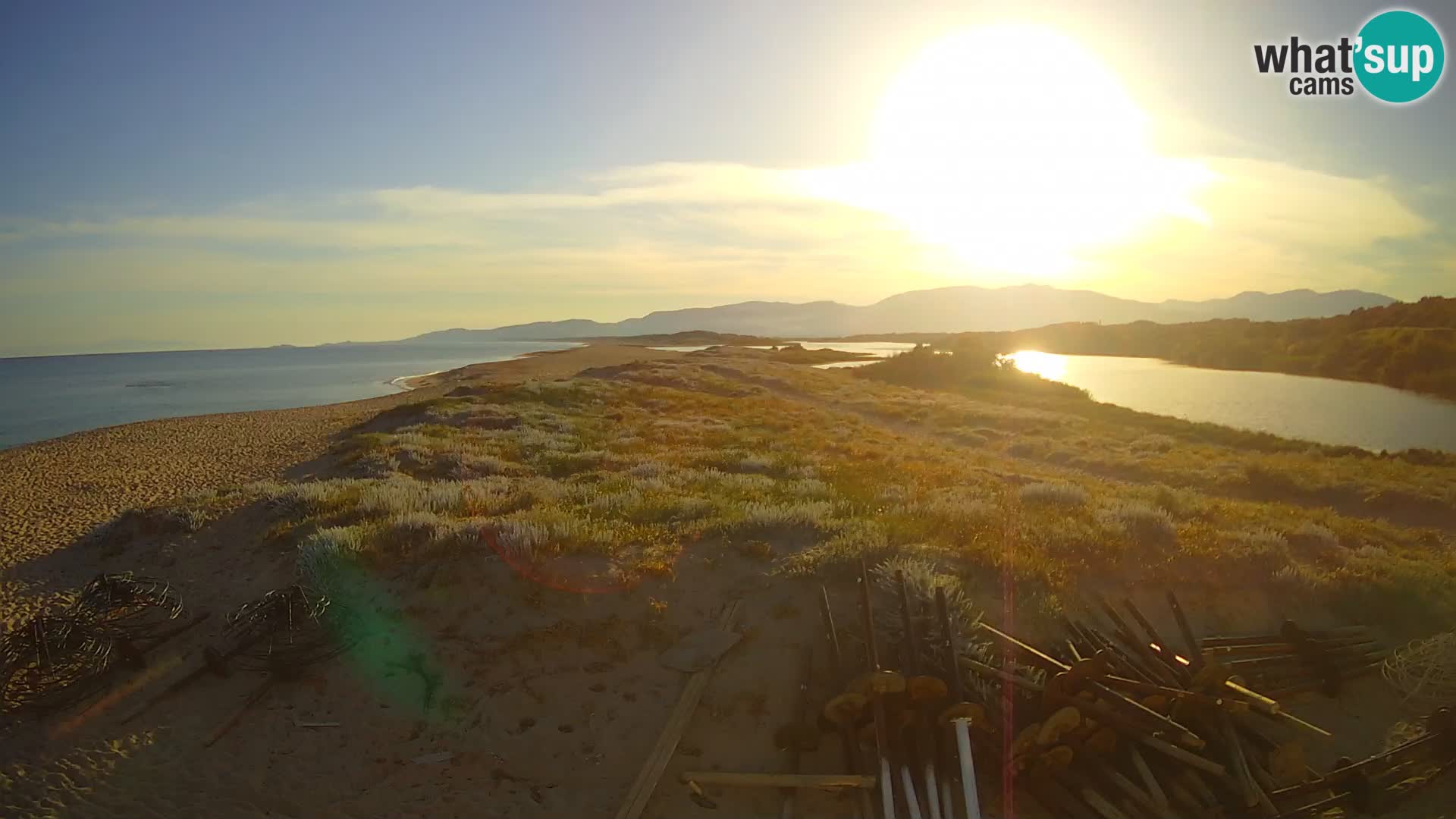 Valledoria Live webcam – Spiaggia di San Pietro – Sardegna – Italia