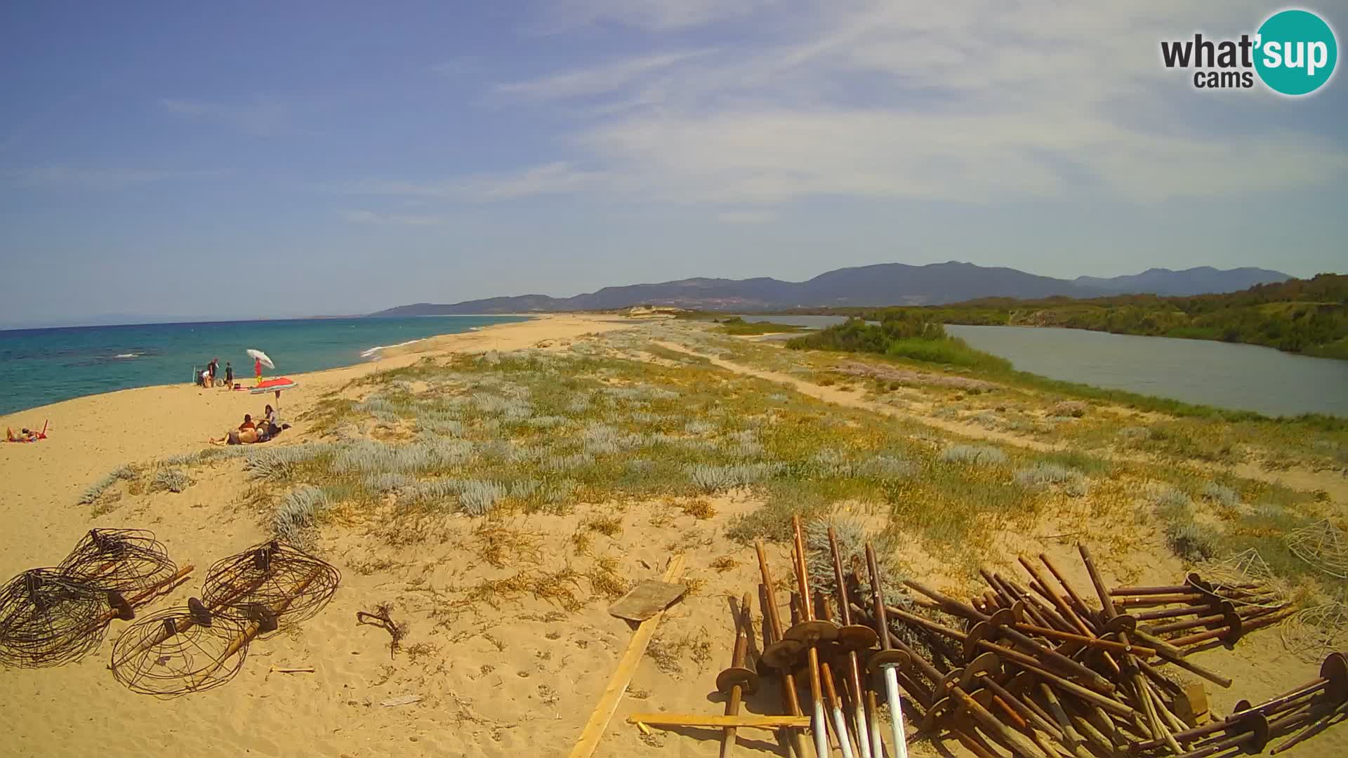 Valledoria Live-Webcam – Strand San Pietro – Sardinien – Italien