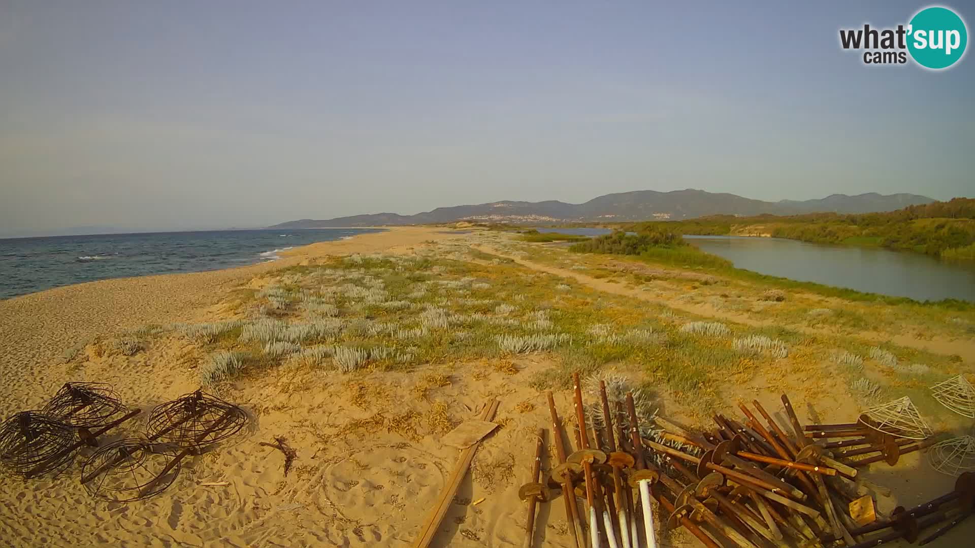 Valledoria Web kamera uživo – plaža San Pietro – Sardinija – Italija