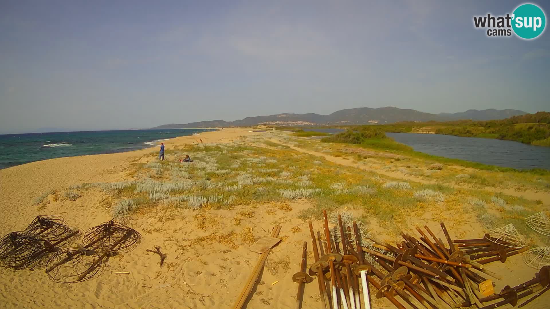 Valledoria Live-Webcam – Strand San Pietro – Sardinien – Italien