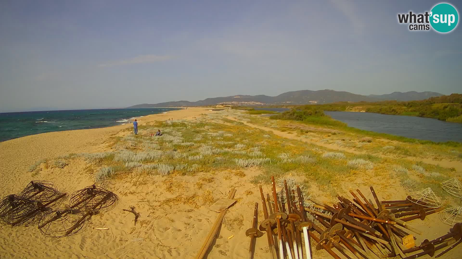 Valledoria Cámara web en vivo – Playa de San Pietro – Cerdeña – Italia