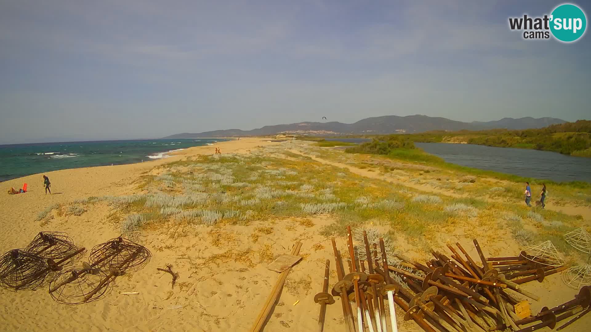 Valledoria Live webcam – San Pietro beach – Sardinia – Italy
