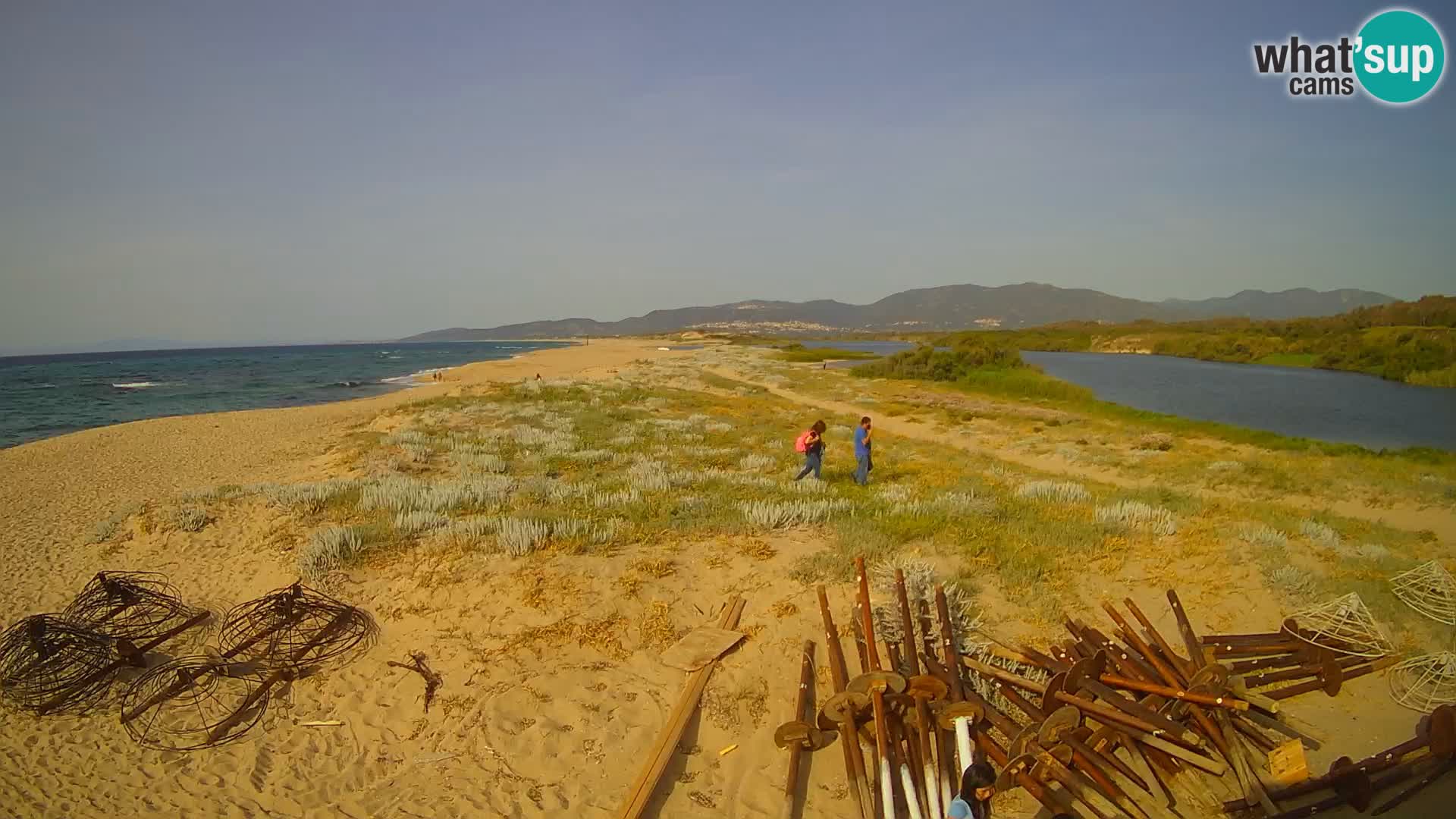 Valledoria Live webcam – San Pietro beach – Sardinia – Italy