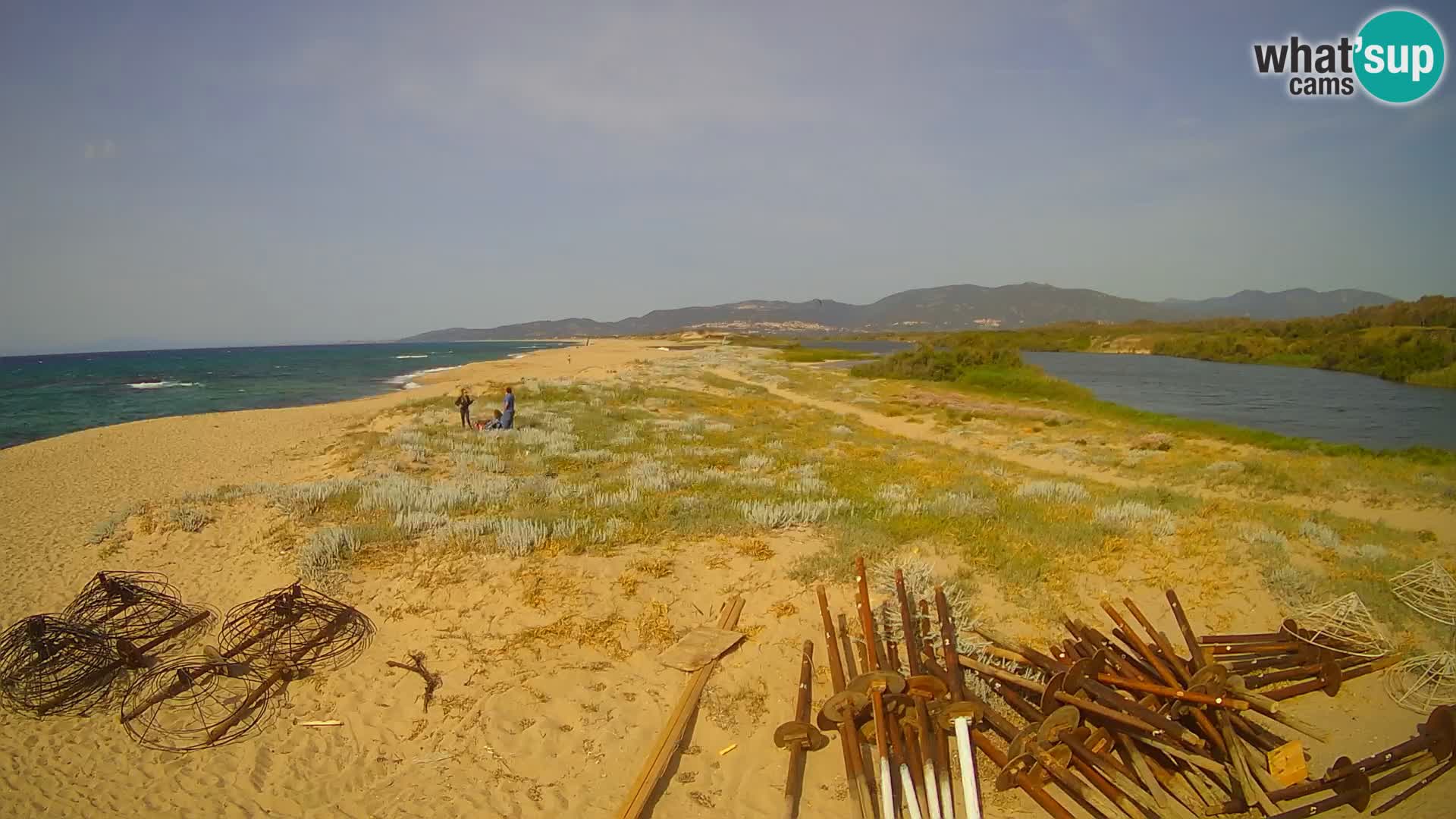 Valledoria Live-Webcam – Strand San Pietro – Sardinien – Italien