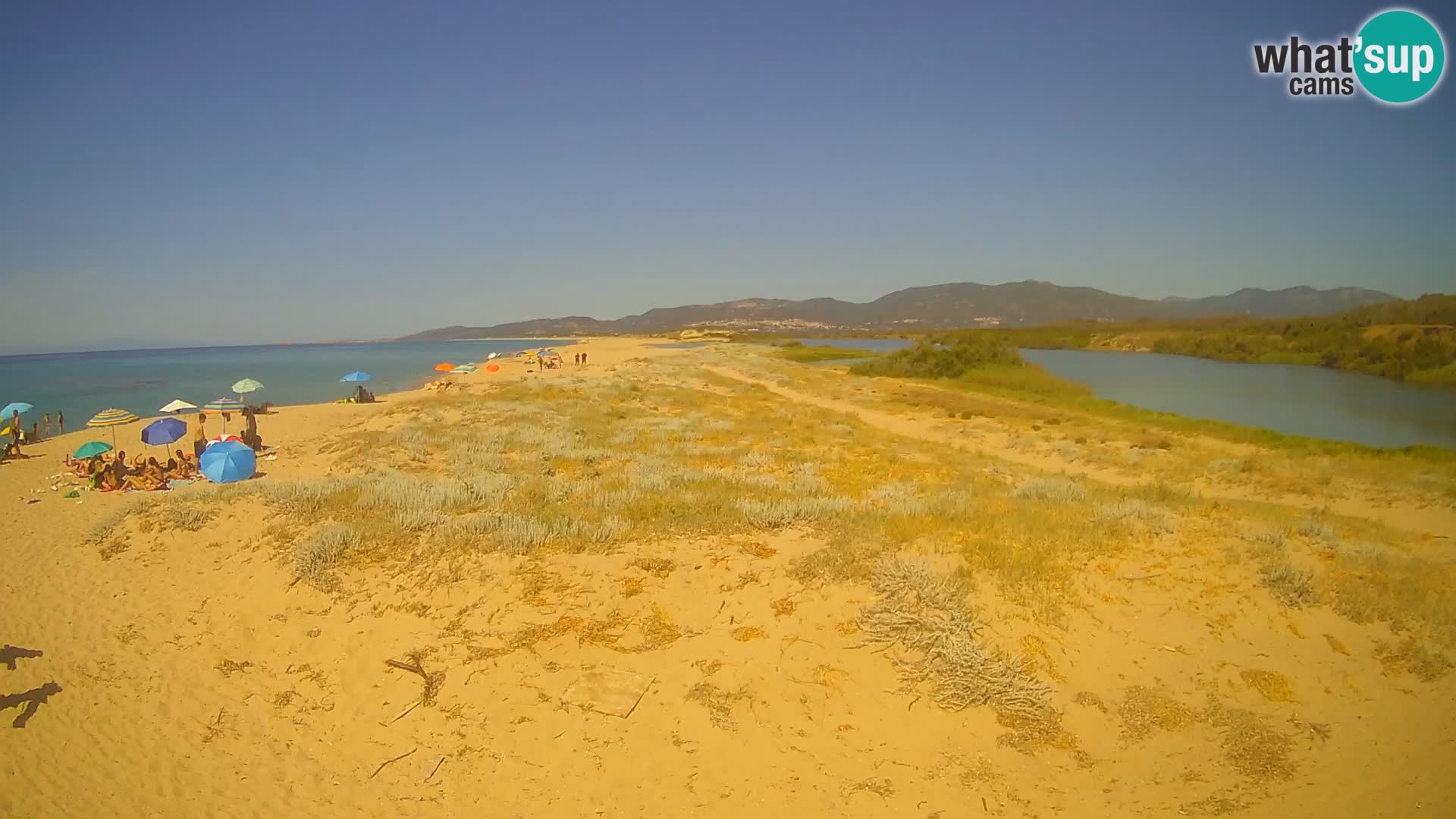 Valledoria Live-Webcam – Strand San Pietro – Sardinien – Italien