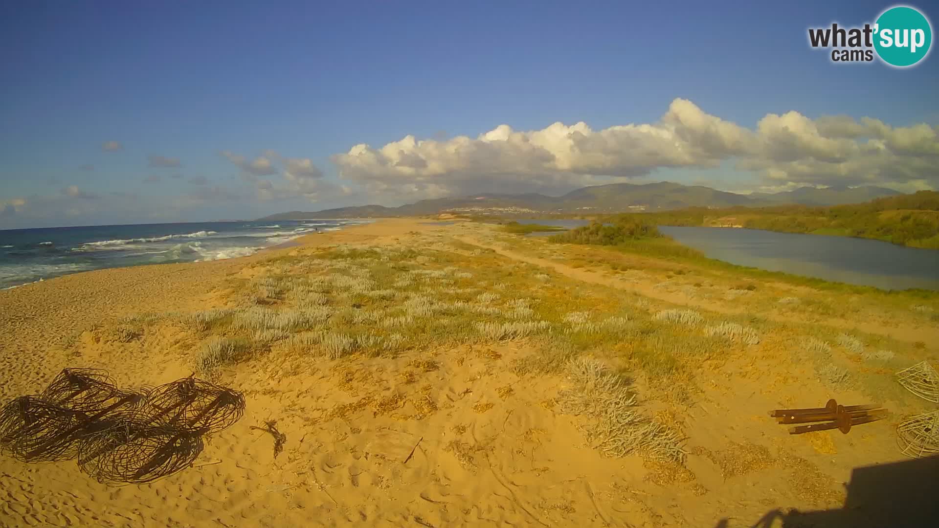 Valledoria Live webcam – San Pietro beach – Sardinia – Italy