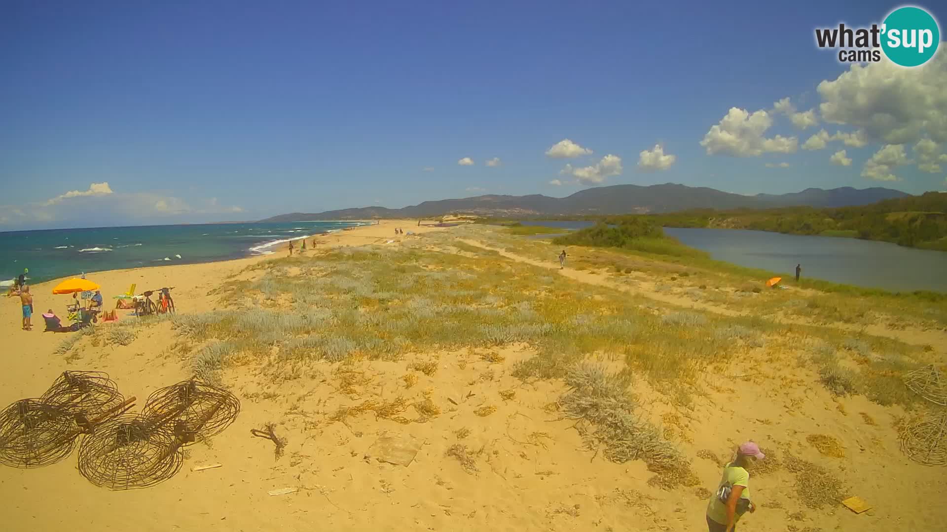 Valledoria Live webcam – San Pietro beach – Sardinia – Italy