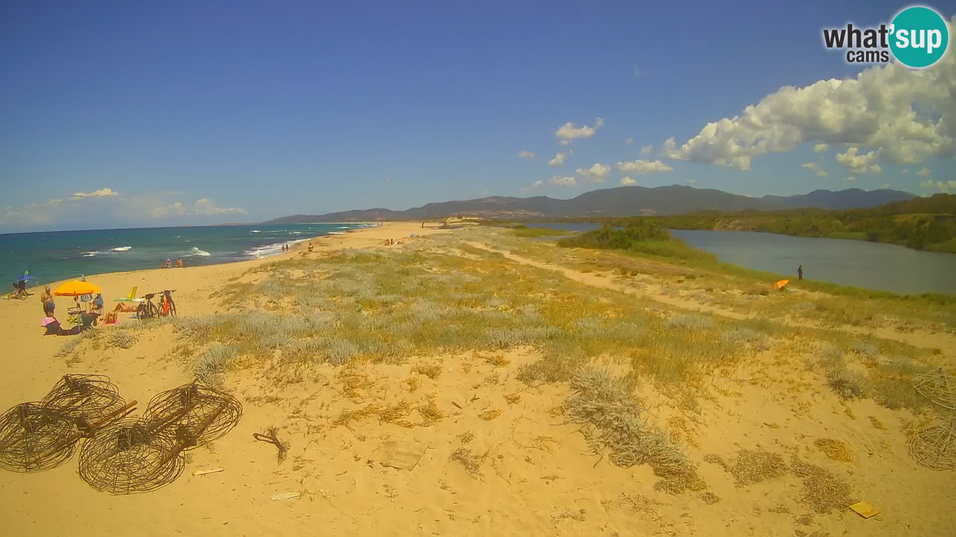 Valledoria Live webcam – San Pietro beach – Sardinia – Italy